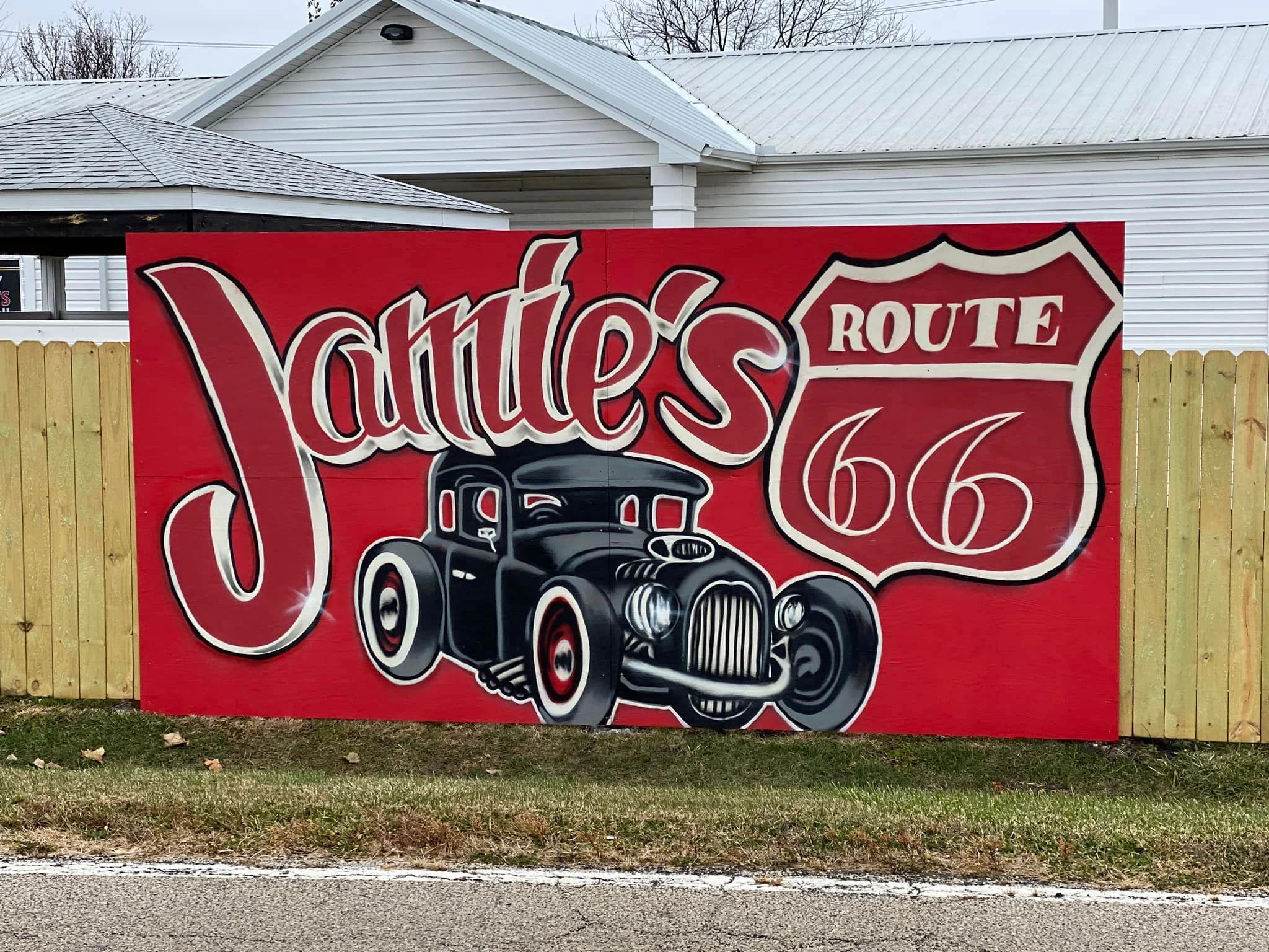 Jamie's Route 66 Sign