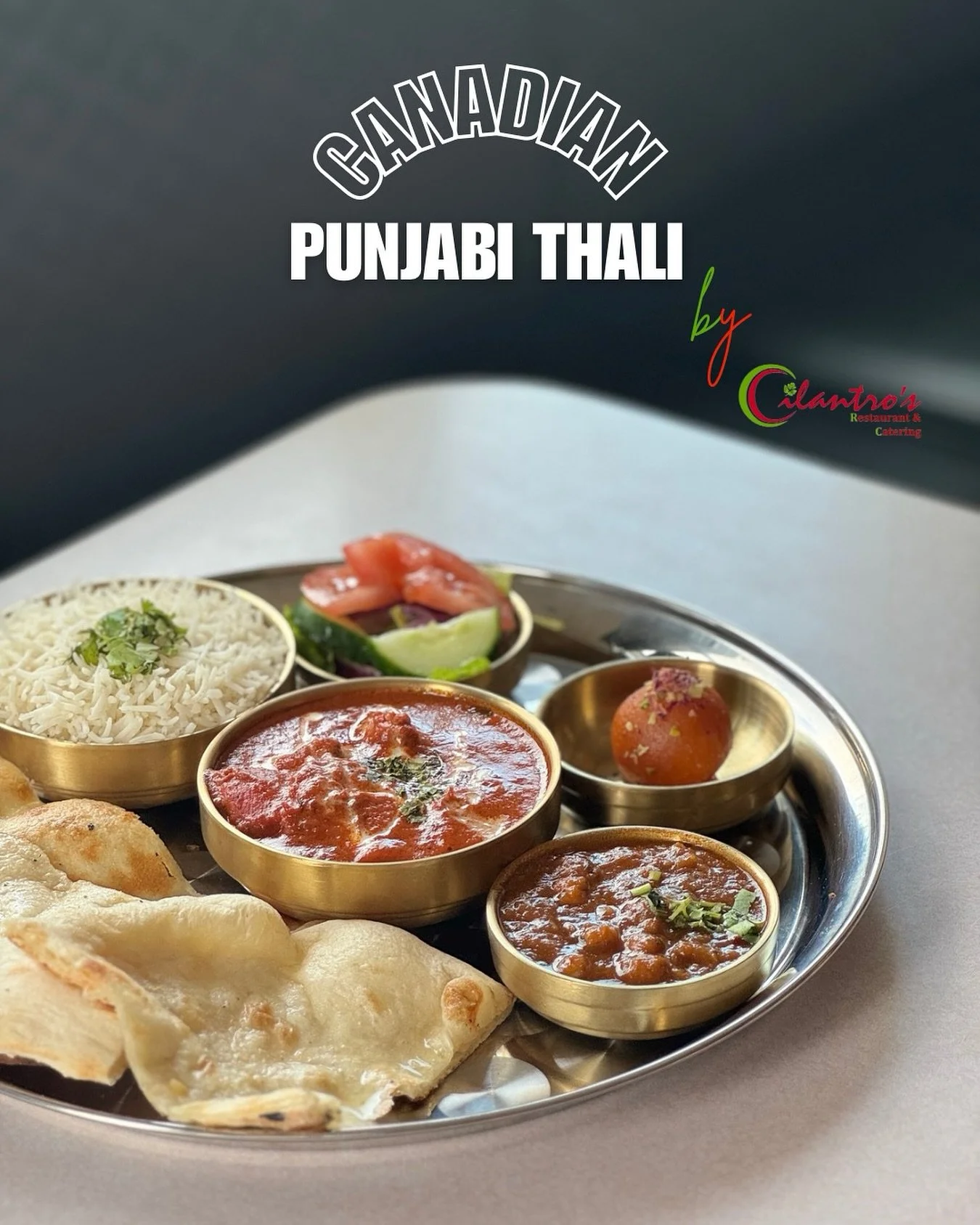 &lsquo;Canadian Punjabi Thali&rsquo; something Spicy and Tangy! 🍽️ 

Try our Thali menu 😋
Upgrade your Thali to Unlimited for just $4.00

#wpg #winnipeglocal #winnipegbusiness #indiancuisine #cuisine #indianfoodie #streetfood #canadianfood #indocan