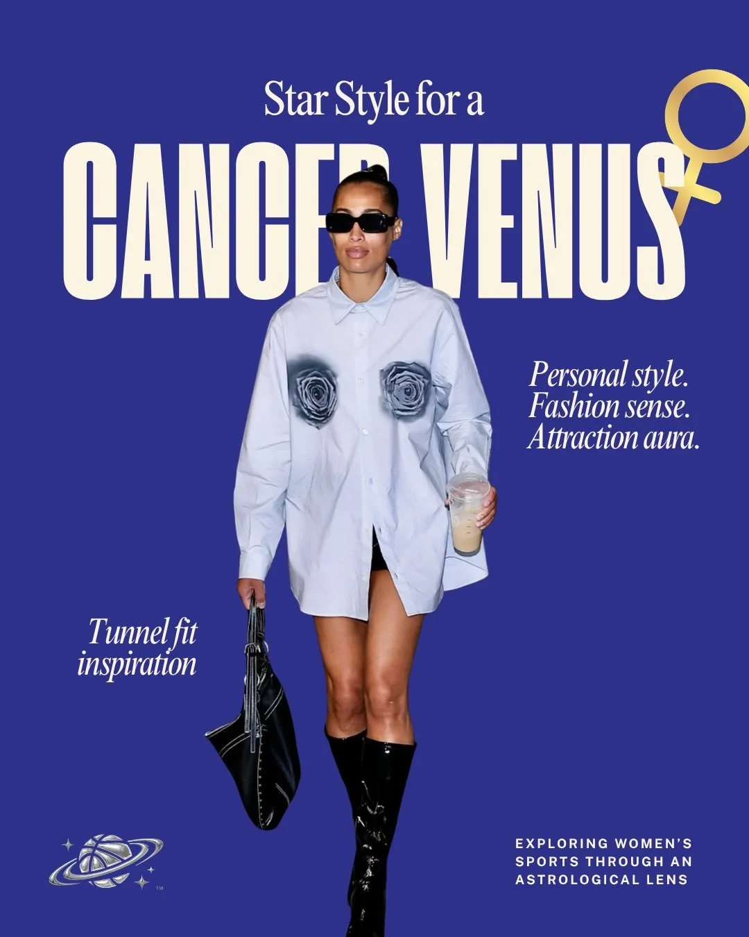 CANCER VENUS STYLE ♋️ 🌊 👑 🦀 🥛 

There are actually A LOT of WBB players with Cancer Venus, so I chose three that I think represent this placement best. skylardiggins @raehoops @aja22wilson 

Anything in Cancer oozes with emotion . When in fashion