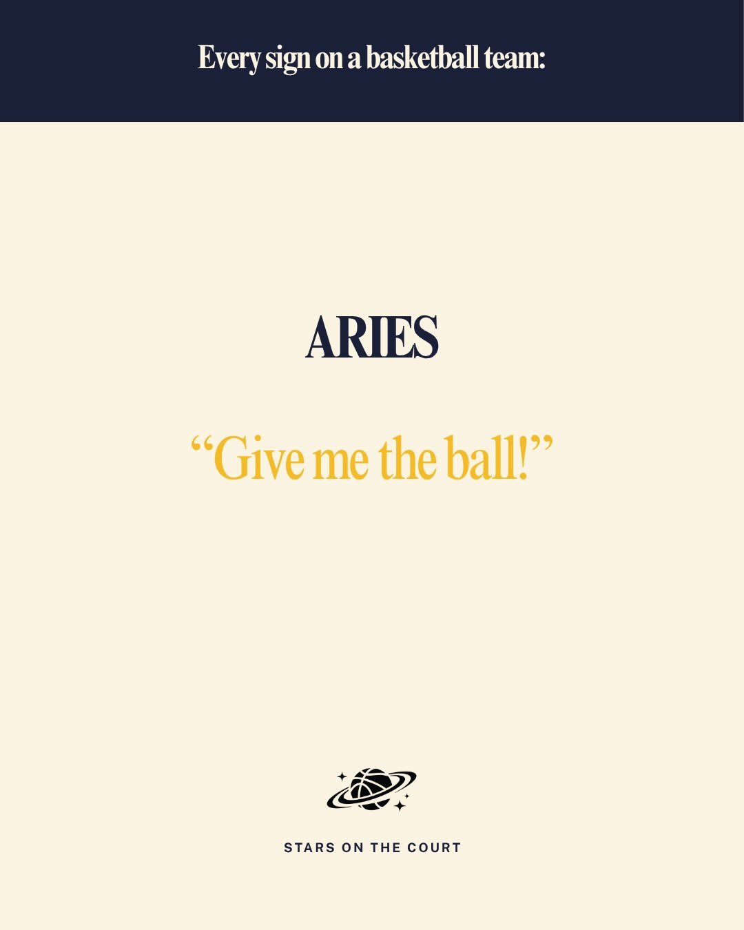 One sentence to sum up the entire energy of each sign on a team? 🤔 

#basketball #astrology #sportsastrology #wnba #womenssports