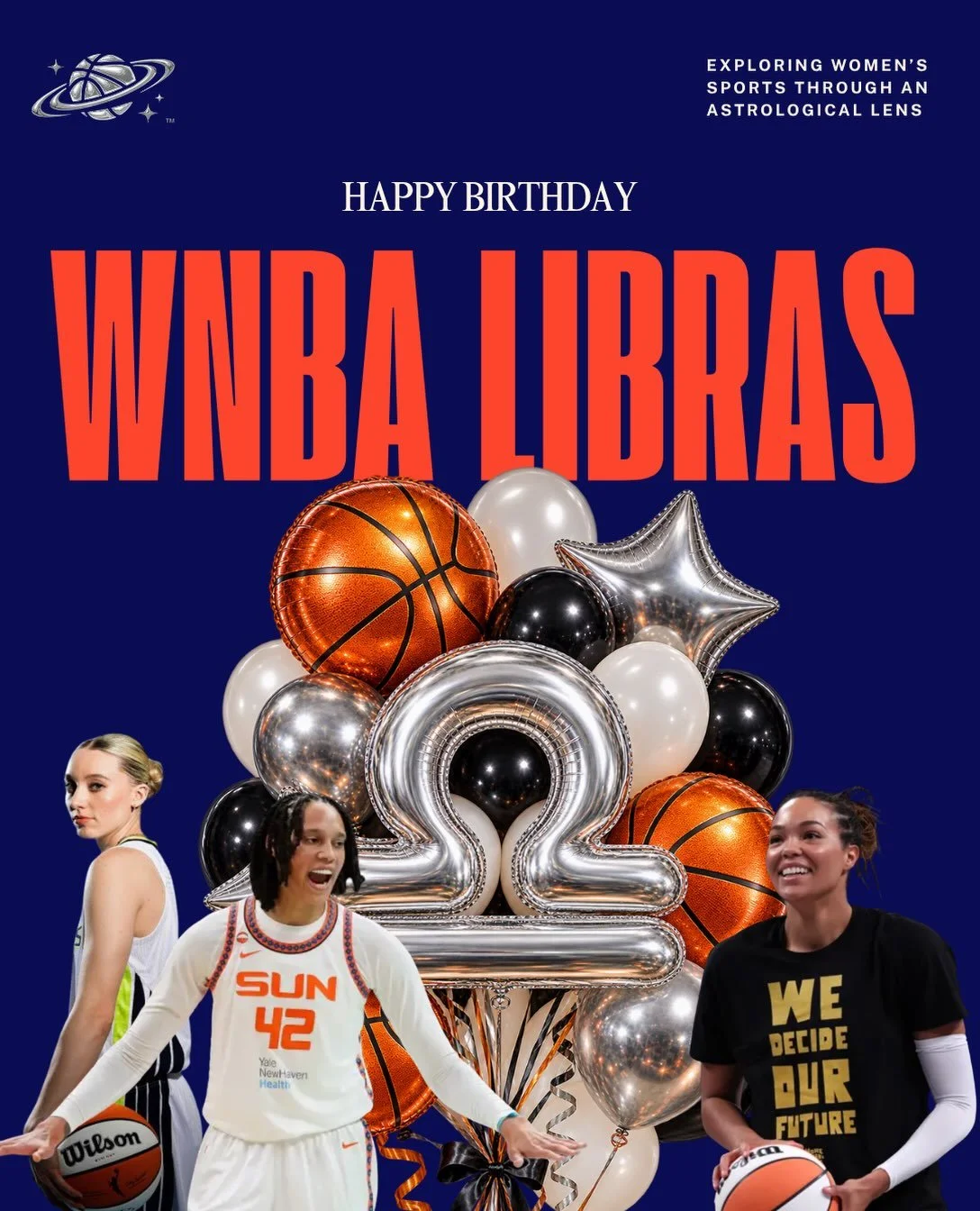 It&rsquo;s Libra season! Stars on the Court wishes all WBB Libras a very happy birthday season 🎂 ♎️ 🎈

Who&rsquo;s your favorite Libra?

For more astro x basketball nerdiness and deep-dives, sign up for our monthly newsletter, The Observatory 🔭 (l