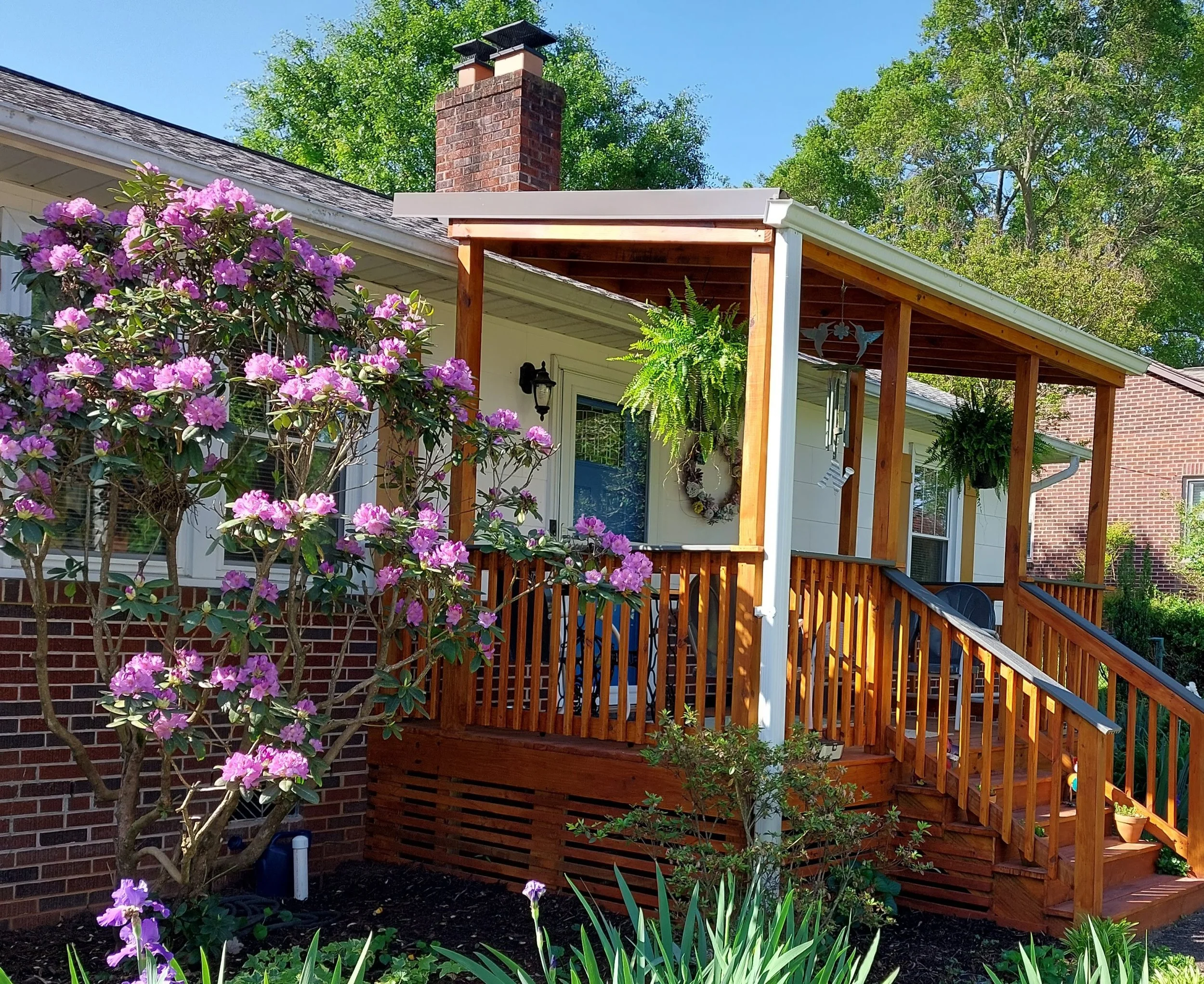 BOB front porch with rhodie.jpg