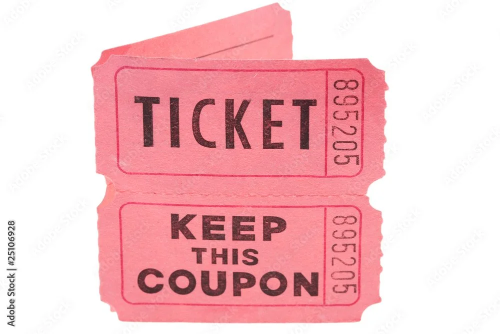 FLOWER RAFFLE TICKETS