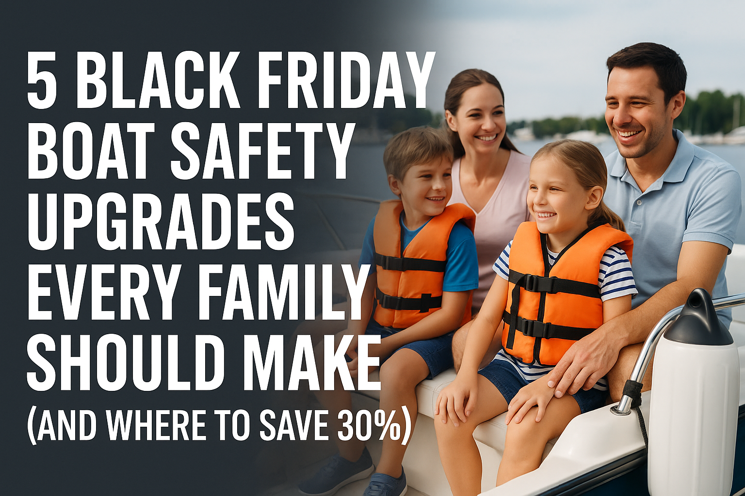5 Black Friday Boat Safety Upgrades Every Family Should Make