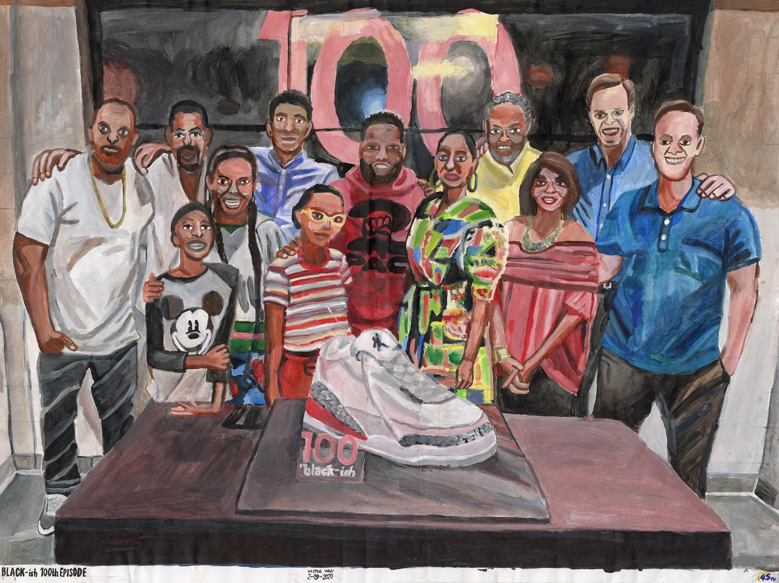 Victor Van / Black-ish 100th Episode / 2020