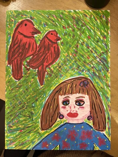 Judith Berman / Two Cardinals / 2026