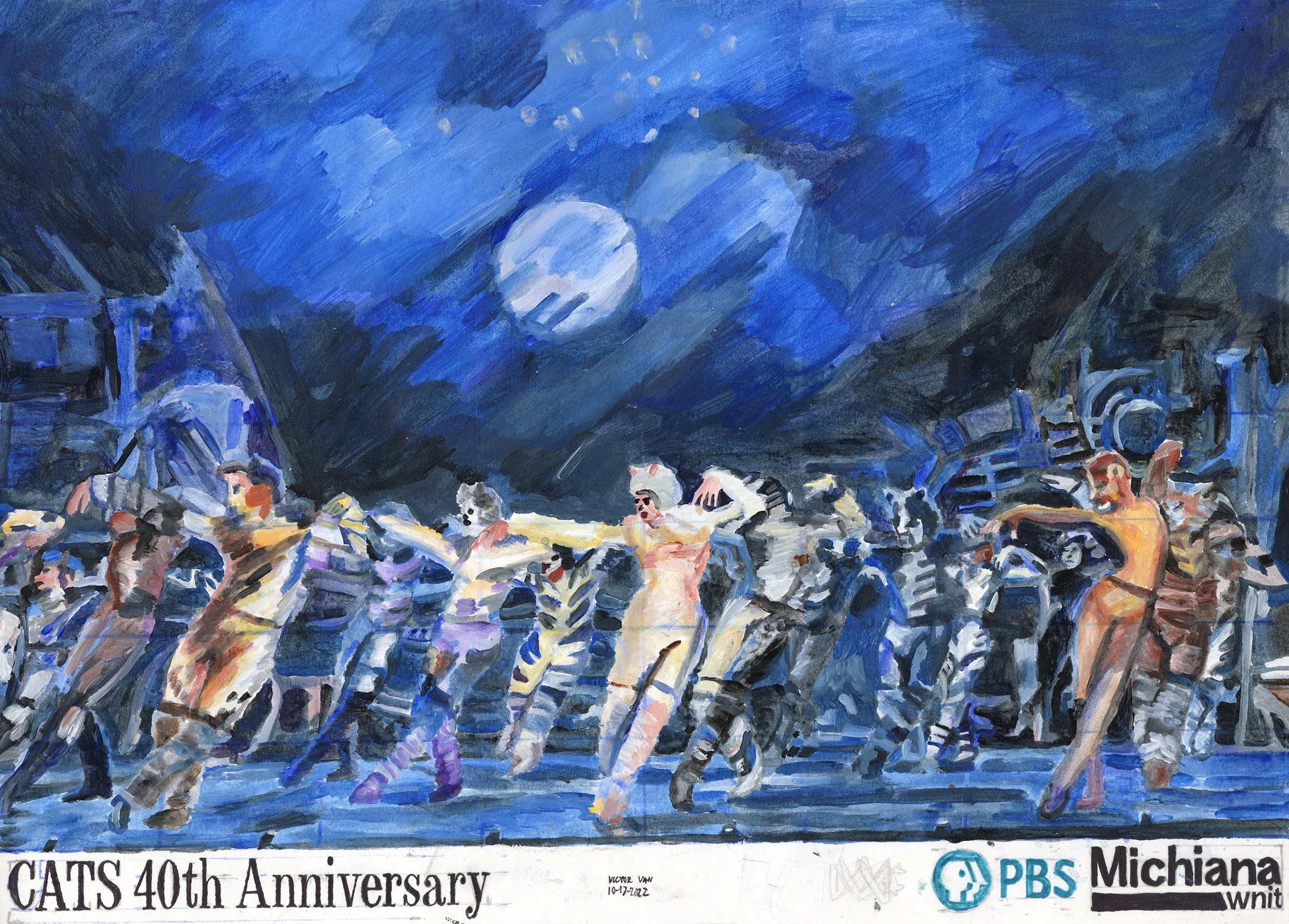 Victor Van /  Cats 40th Anniversary / 2022