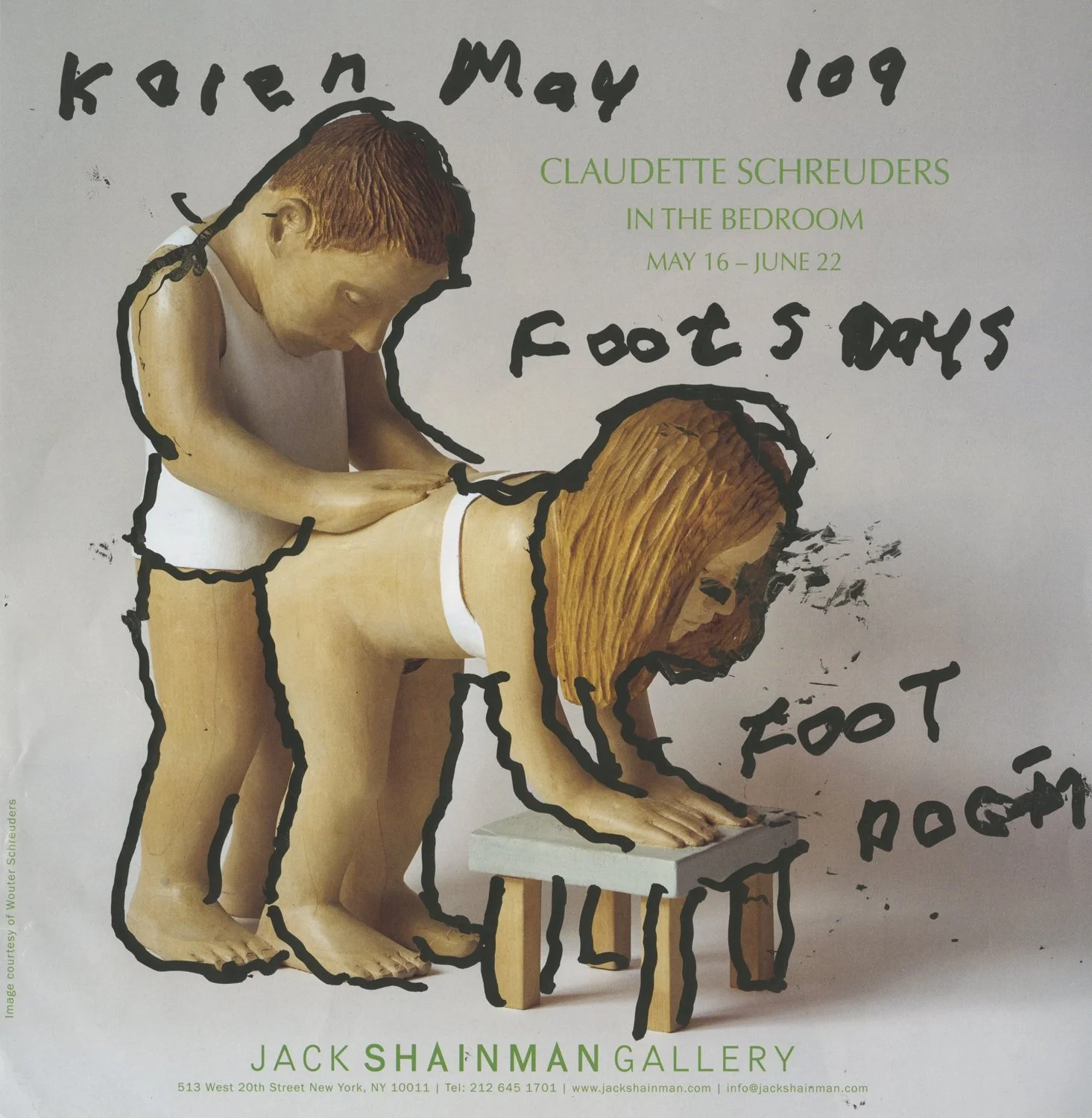 Karen May/ Untitled (Claudette Schreuders / Foot Days) / 2025
