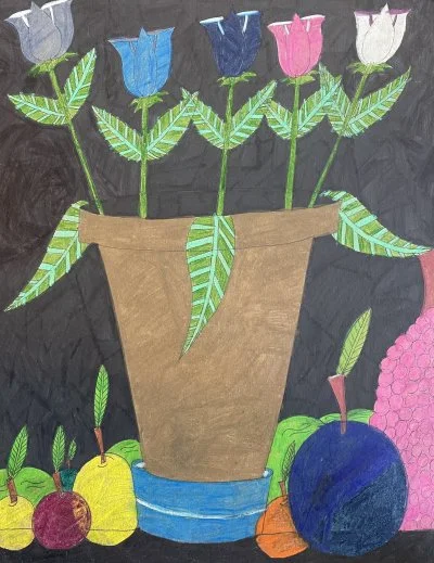 Robert Latchman / Flower Still-Life 2 / 2025
