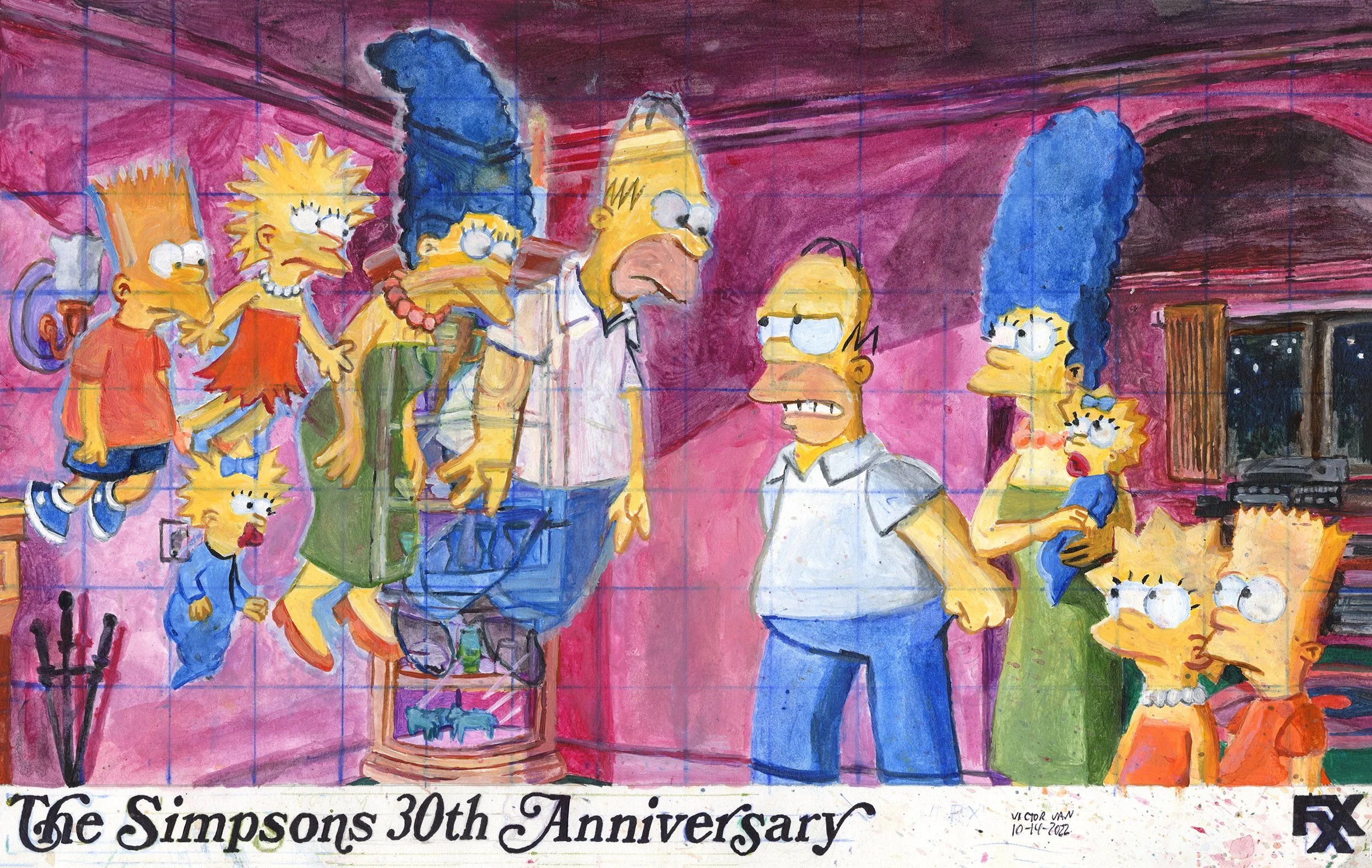 Victor Van / The Simpsons, 30th Anniversary, 2022