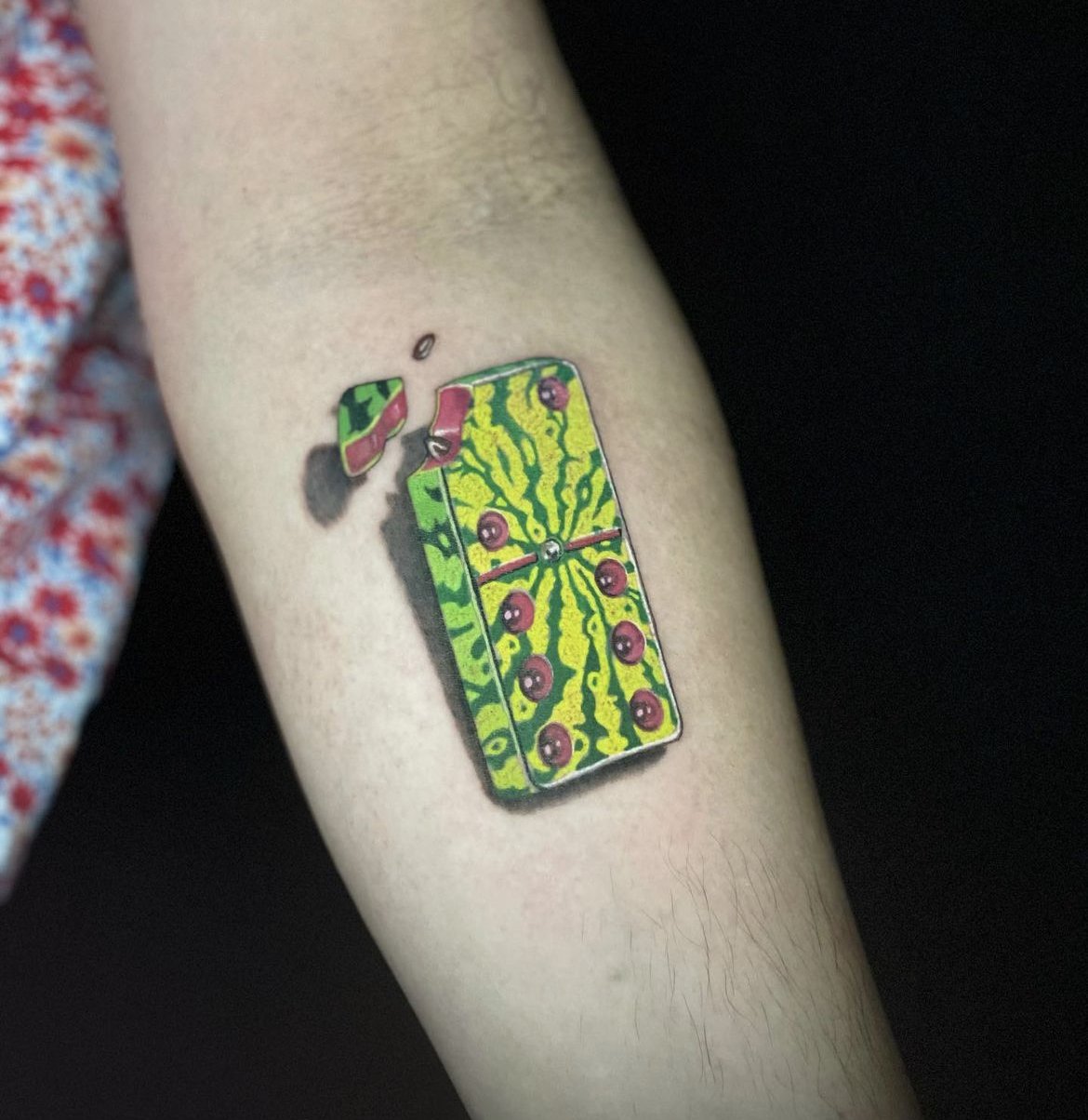 Watermelon domino