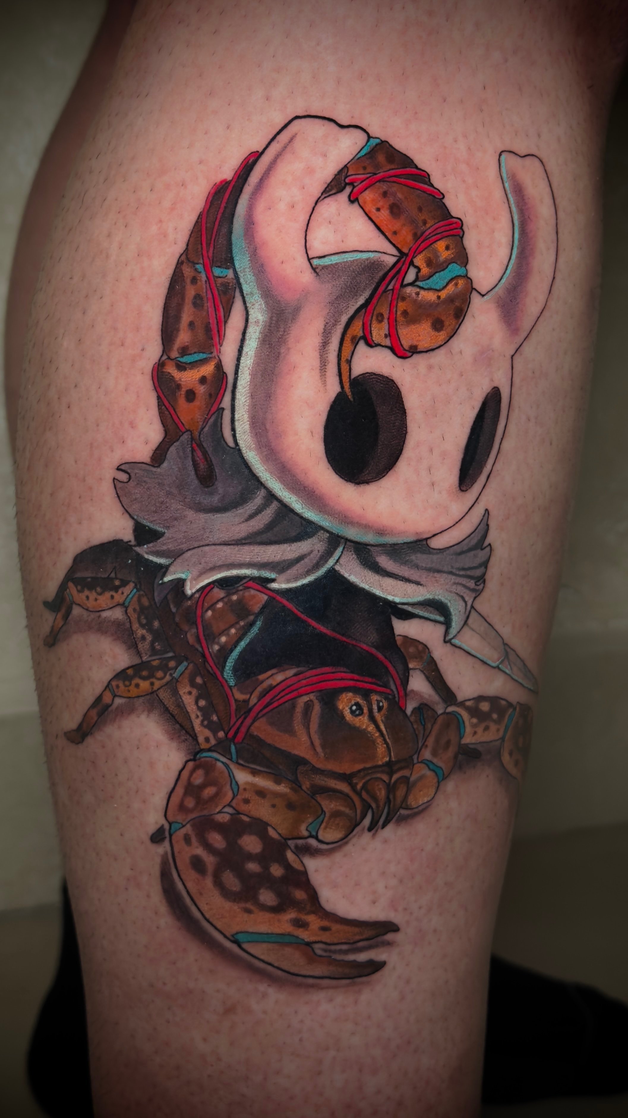 Hollow Knight with Scorpion