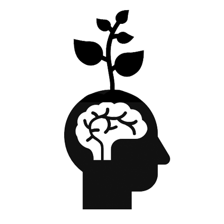 Plant Sprout Growing Out of Someone's Head