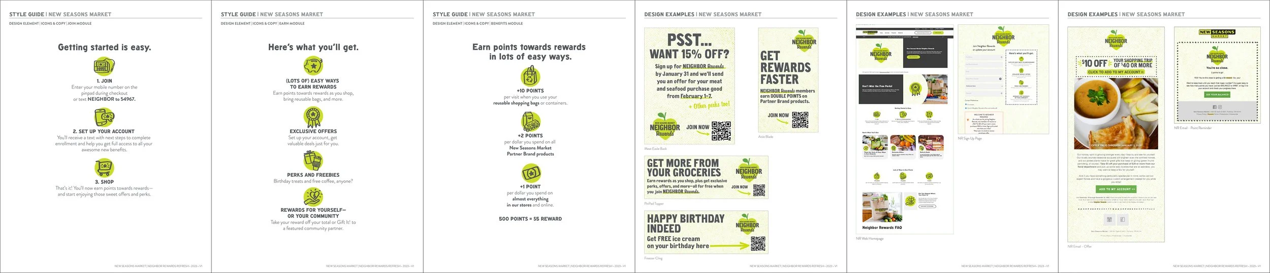 Image of new loyalty style guide