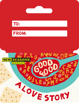 Image of printed love gift card