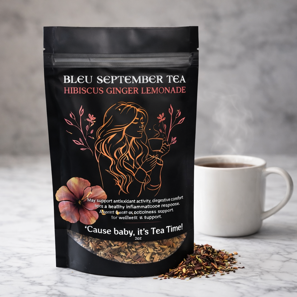 HIBISCUS GINGER LEMONADE (SUPPORTS ANTIOXIDANT ACTIVITY)