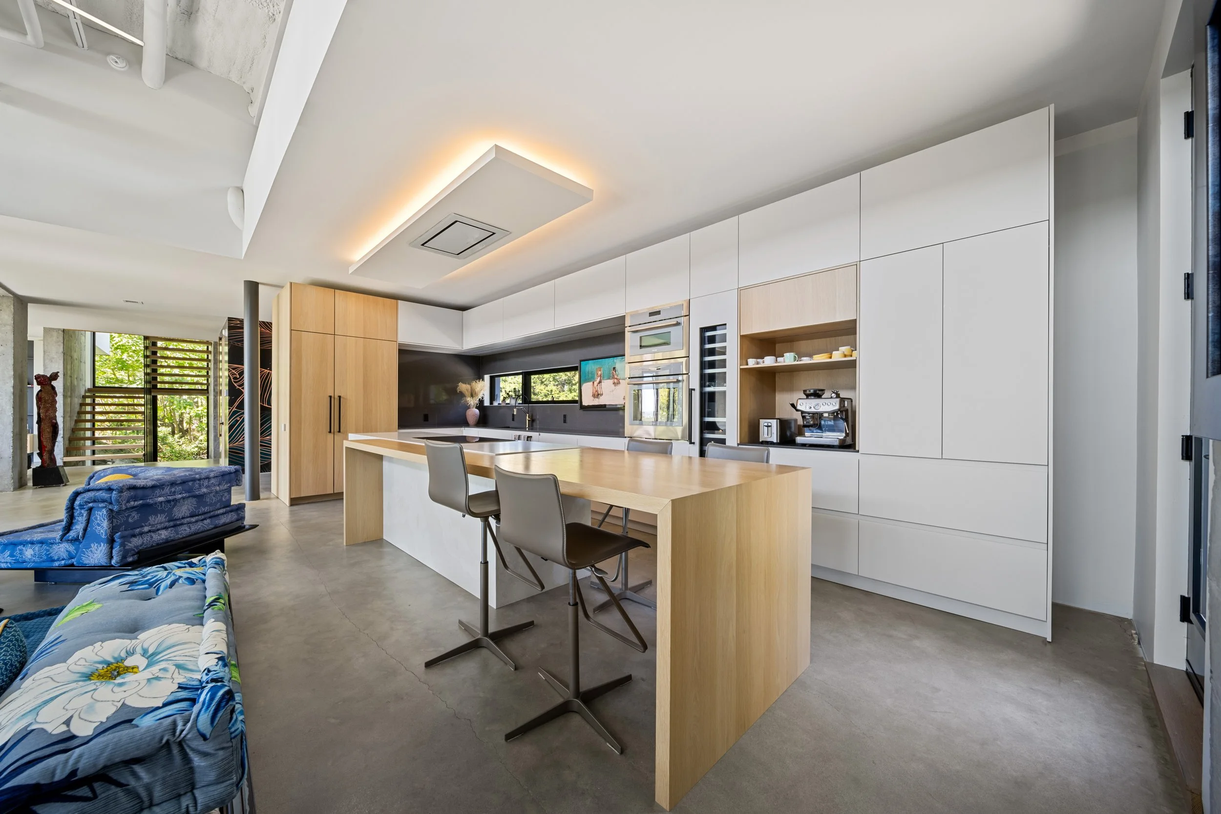 Photo intérieur cuisine de luxe moderne à Ste-foy, Québec — GiguèreMedia