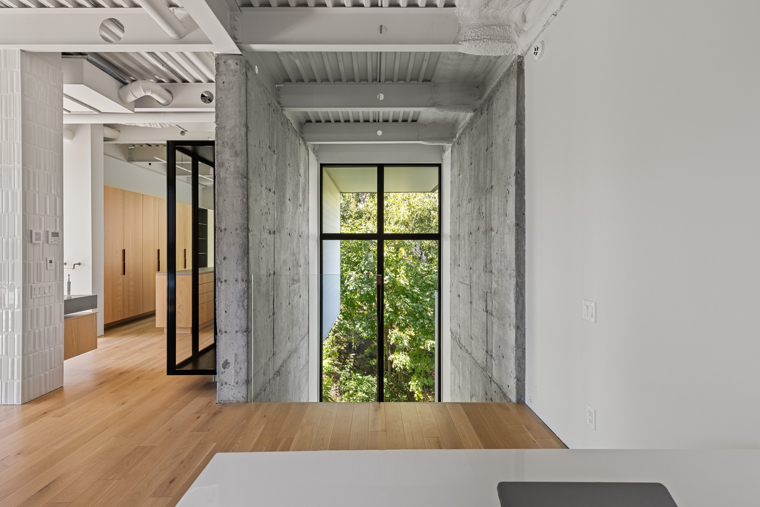 Photo intérieur maison architecturale de luxe à Sainte-Foy, Québec — Photographie immobilière GiguèreMedia