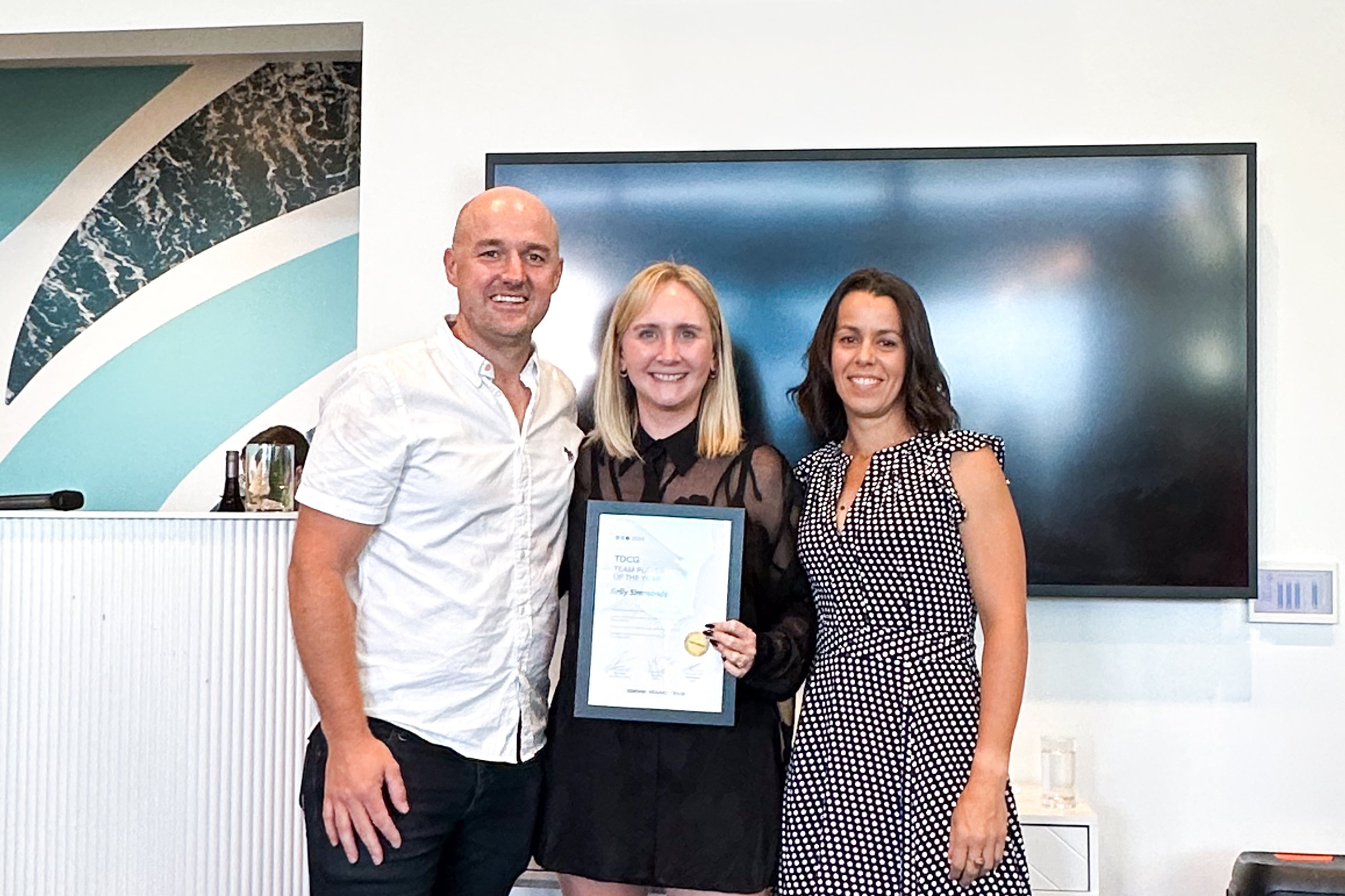 Celebrating Kelly Simmonds: TDCG Team Player of the Year!