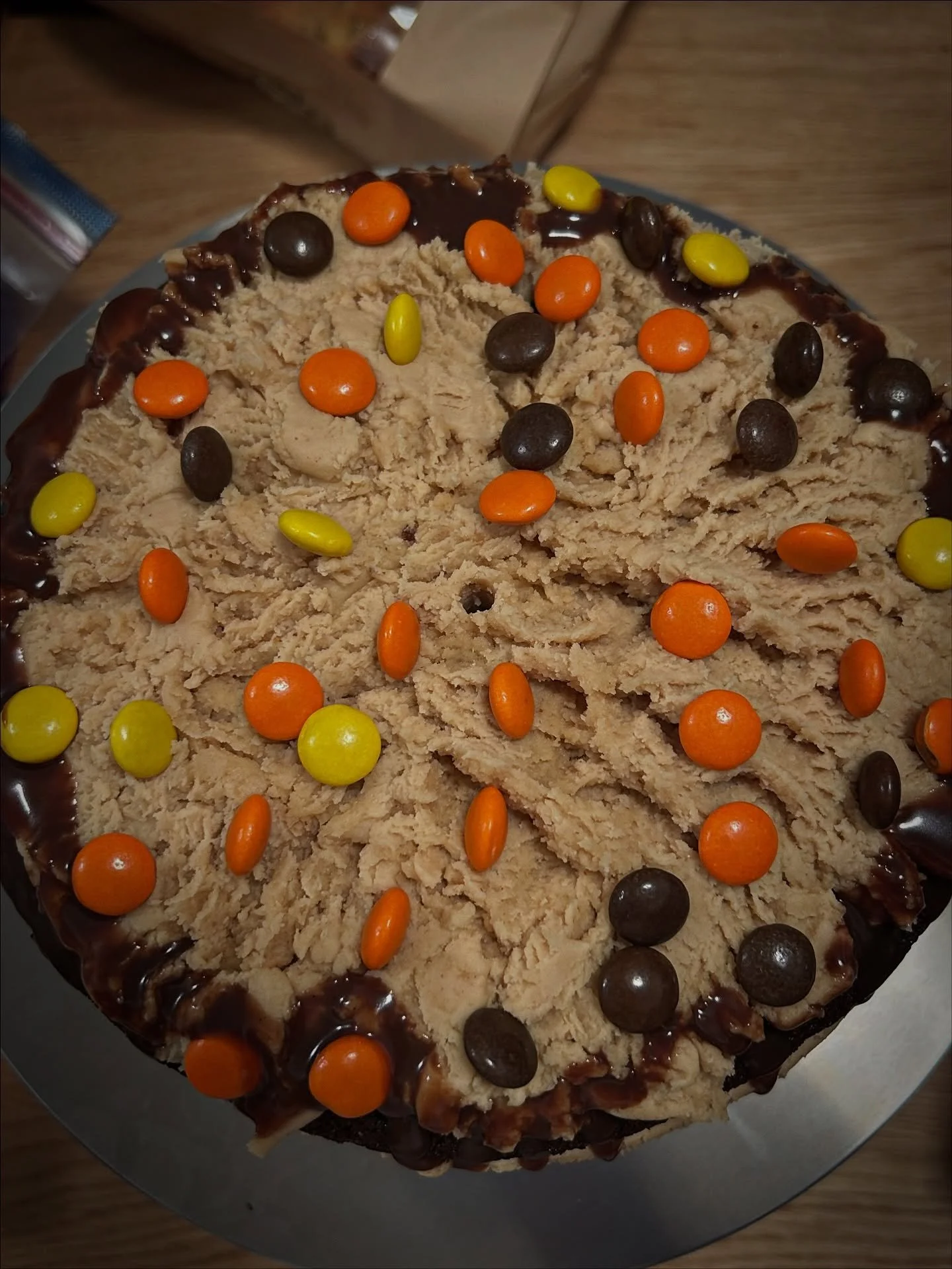 This year I skipped the fancy cake and baked my own. It&rsquo;s not perfect, and I didn&rsquo;t fuss over every detail, but it turned out exactly how I wanted. Chocolate + peanut butter is one of my forever favorite combos, and with the drizzle of ho