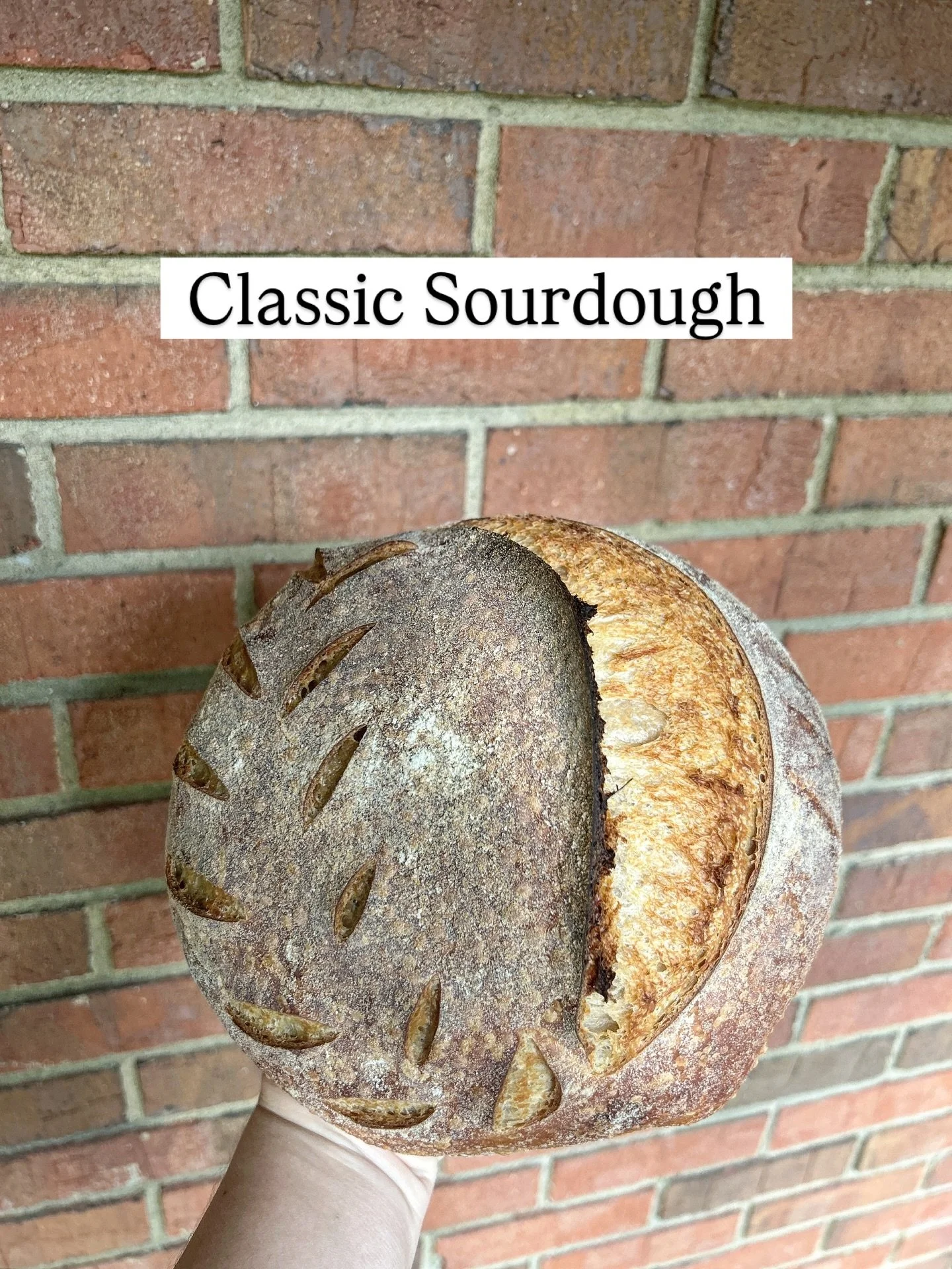 Any way you slice it, handmade sourdough bread is more delicious and nutritious than store bought. Our bread is made with three ingredients, organic unbleached bread flour, filtered water by @boroux and diamond kosher salt. It&rsquo;s bread you can f