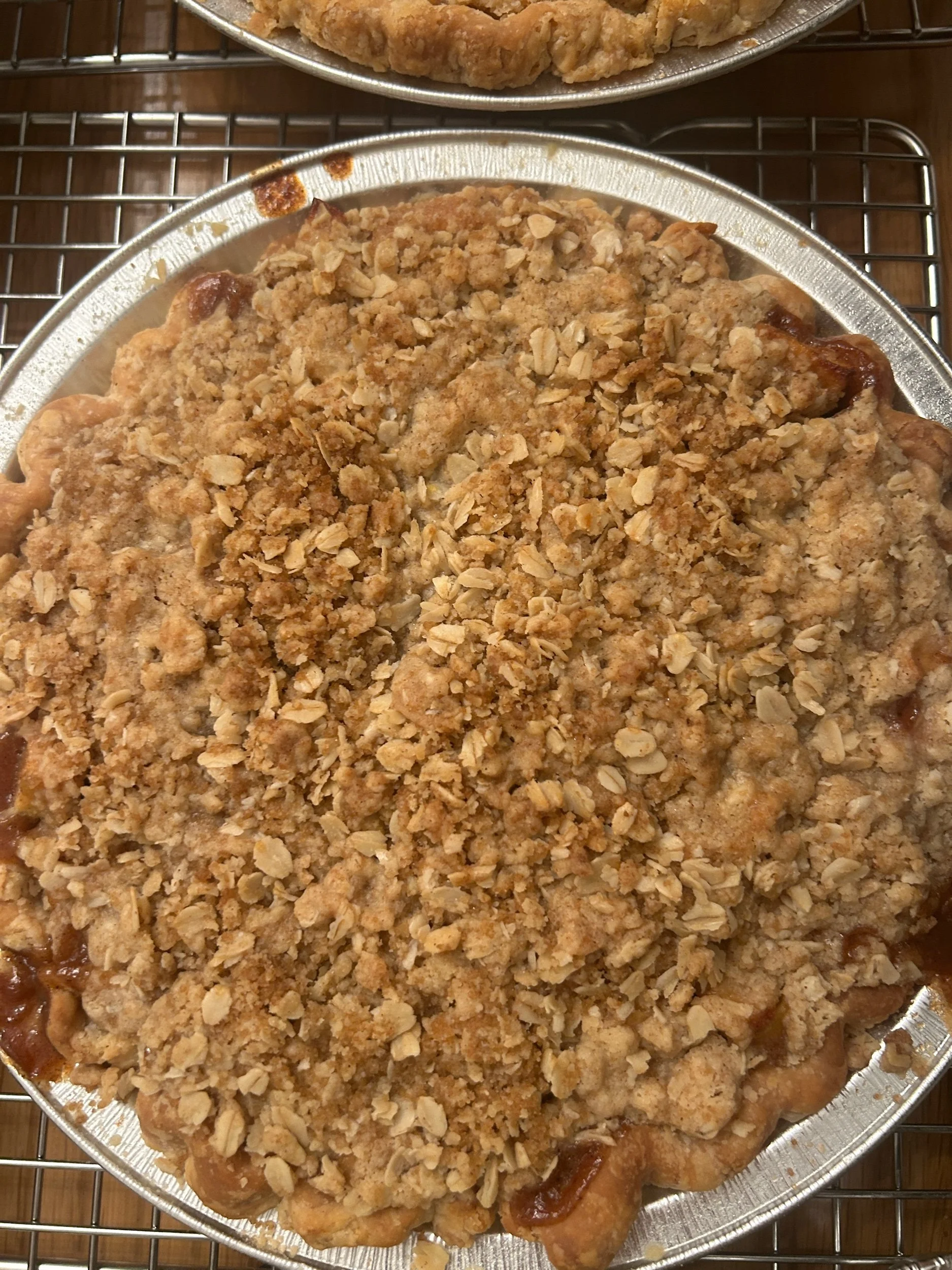 Apple Crumble Pie