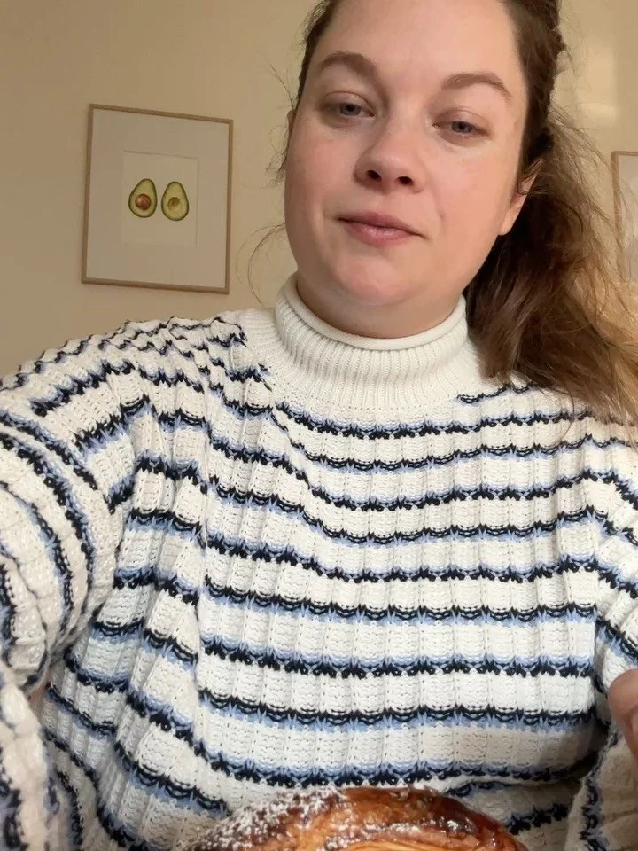 Sometimes it&rsquo;s a little dangerous to be the baker.

When you know how to laminate the butter just right, wait three days for the final recipe to develop, and pull something this flaky out of the oven&hellip; it&rsquo;s hard not to take &ldquo;j