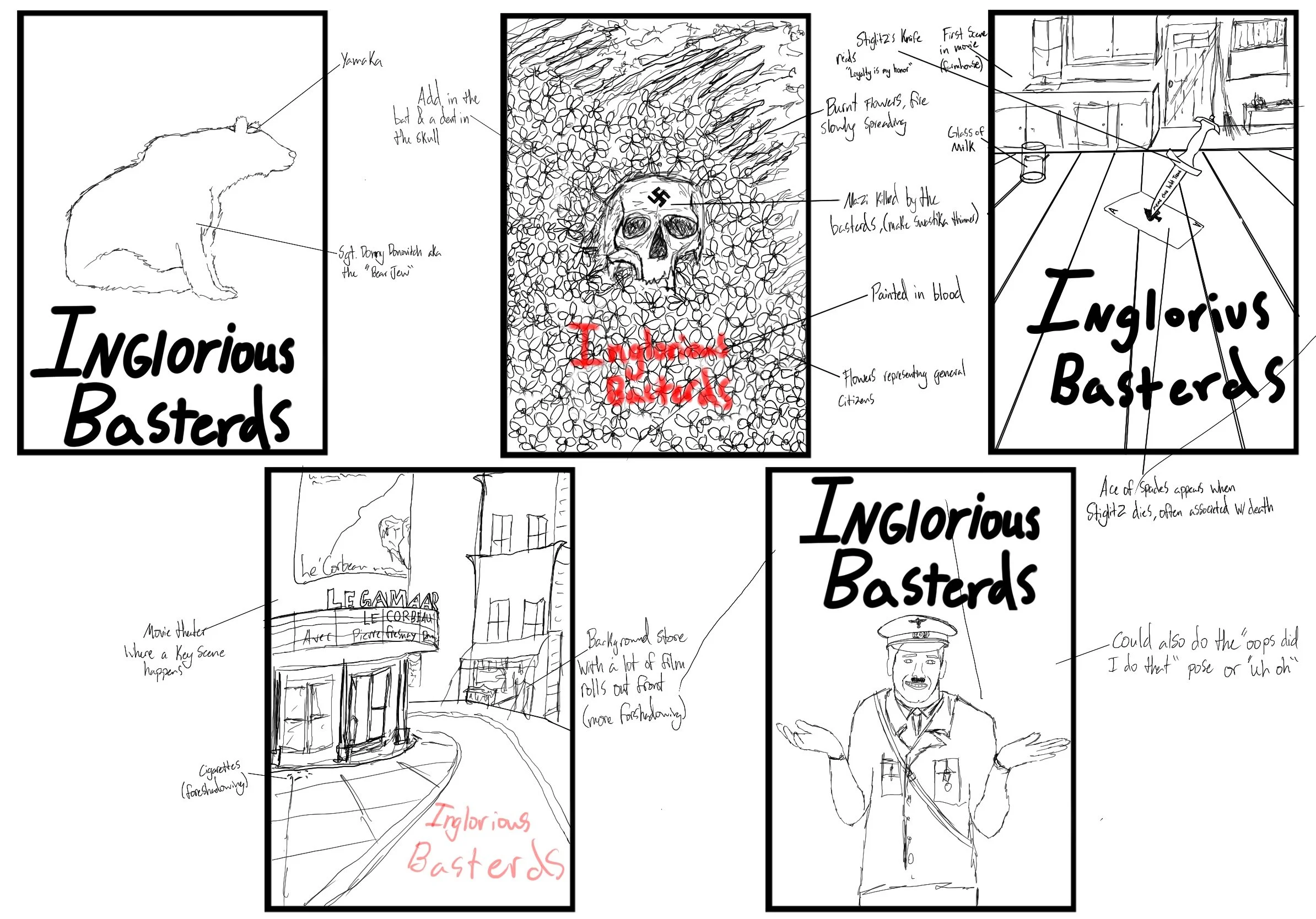 Inglorious Basterds Movie Poster Concepts (1)