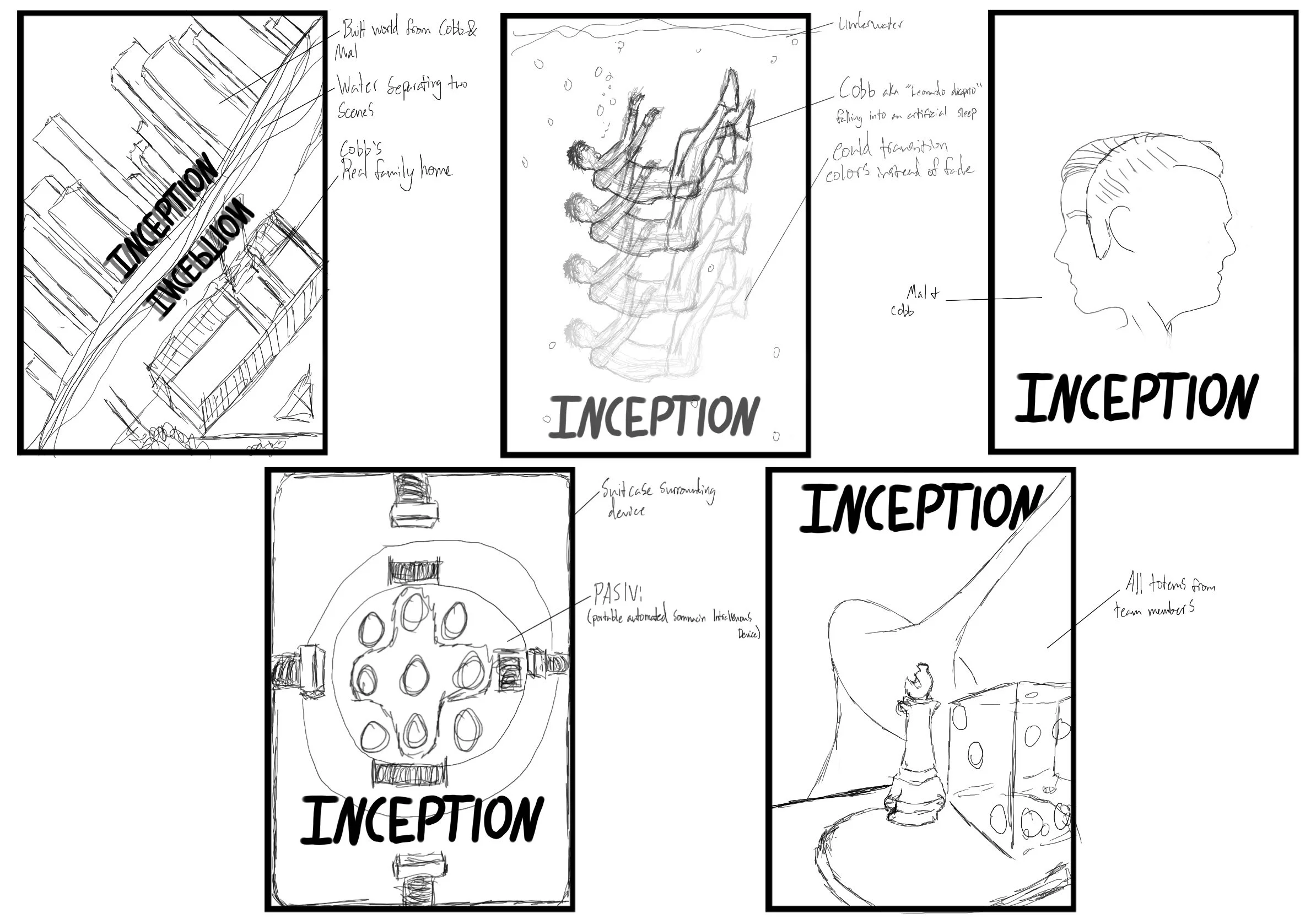 Inception Movie Poster Concepts (1)