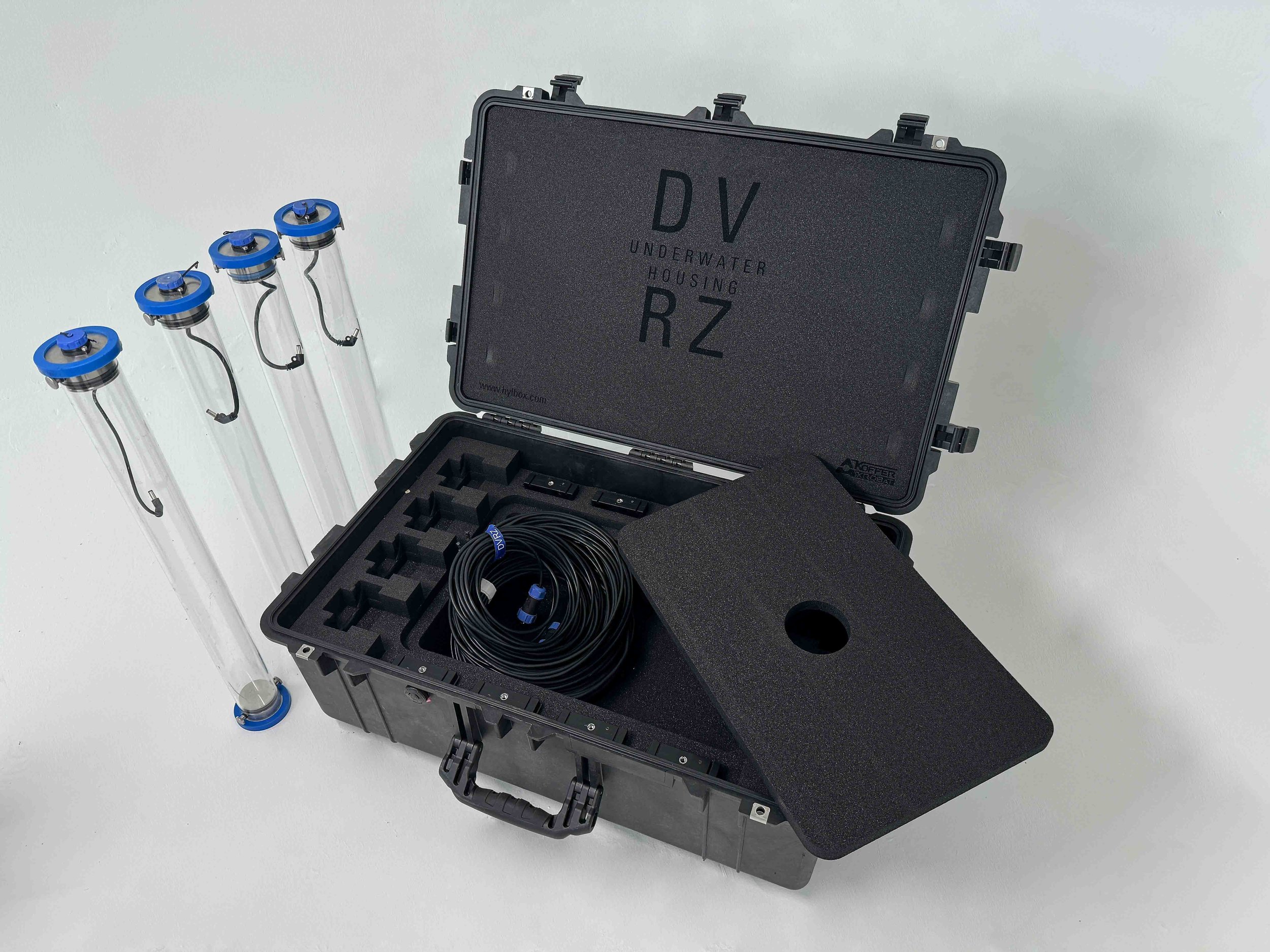 DVRZ Unterwassergehäuse in der Variante S bzw. Helios Tube