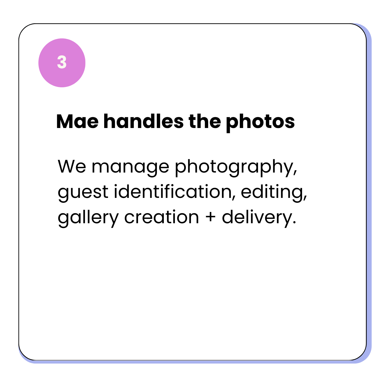Mae Handles Photos