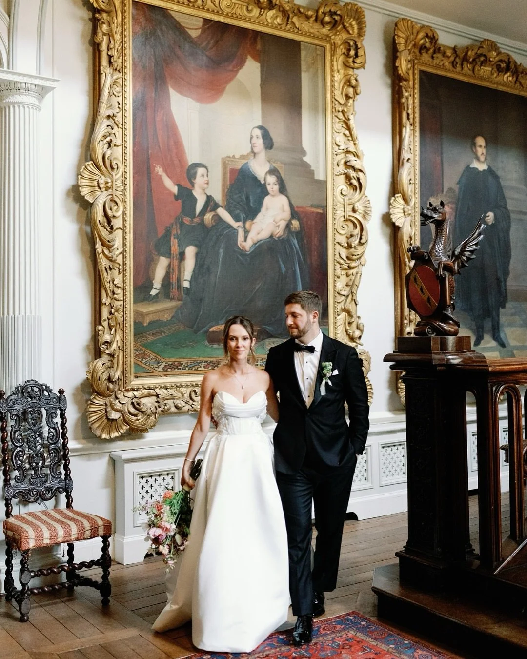 Chelsea and Andrew are literally my dream couple: kind, creative, joyful and in love. 

From painting their postcards, to picking their flowers the day before, the care and excitement they put into their day organised so beautifully by Laura and the 