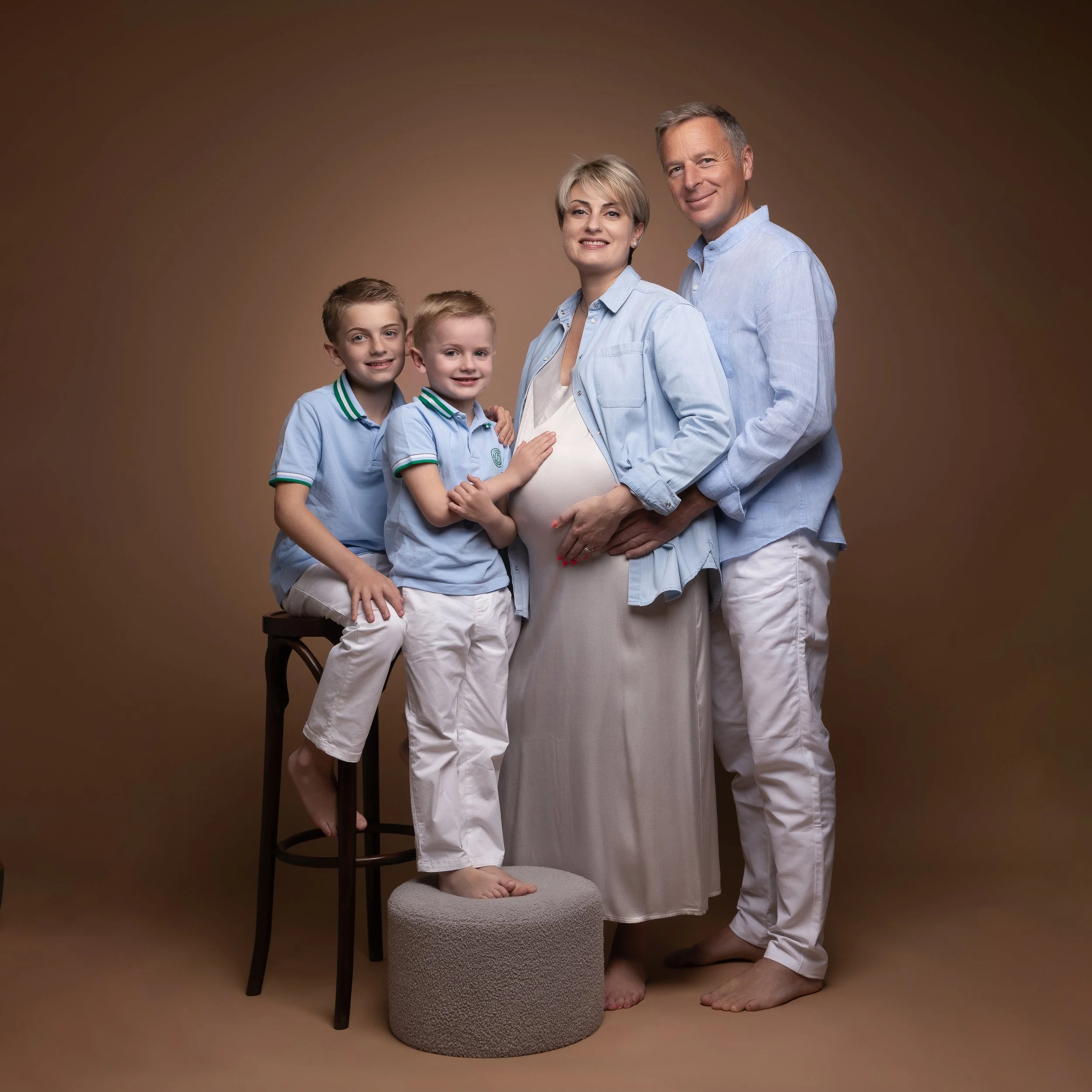 photo famille femme enceinte