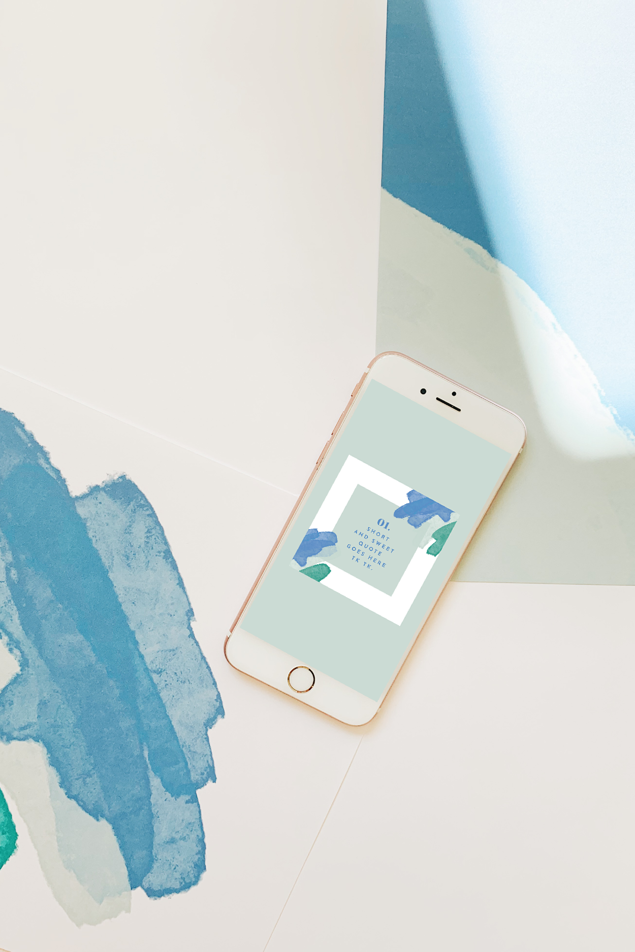 Playful Shapes: Instagram Post Template