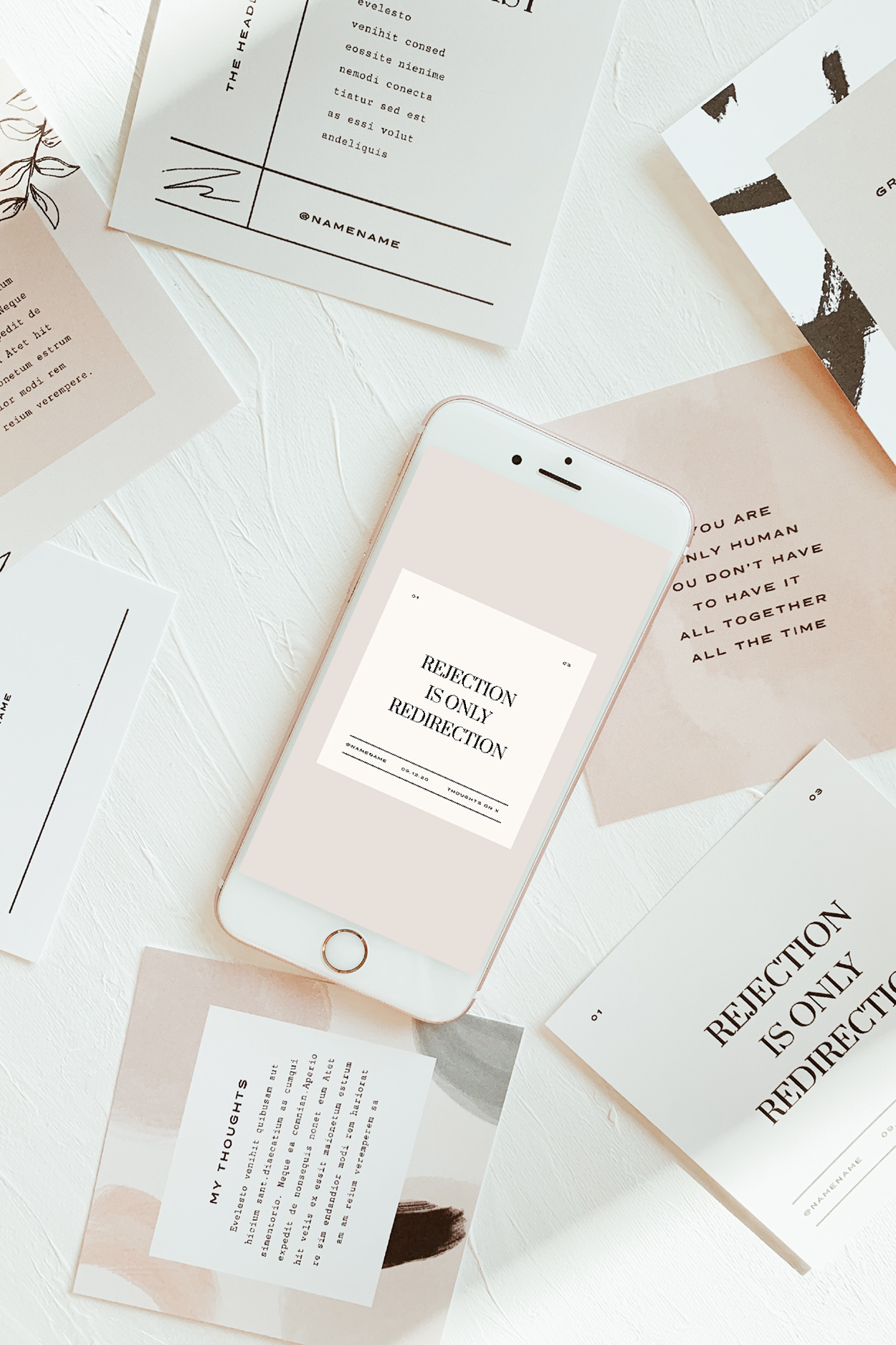 Minimal & Modern Instagram Post Template Designs