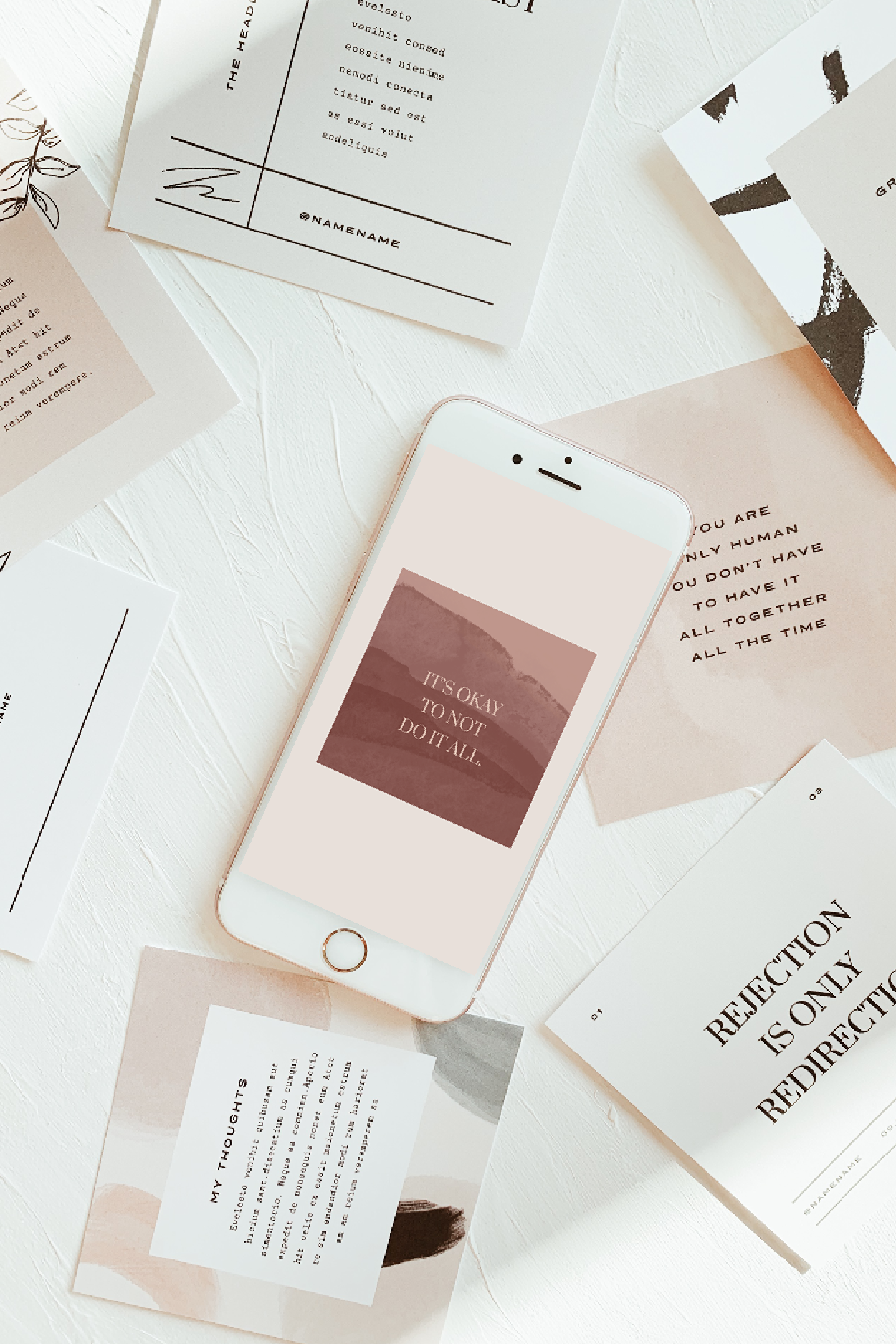 Minimal & Modern Instagram Post Template Designs