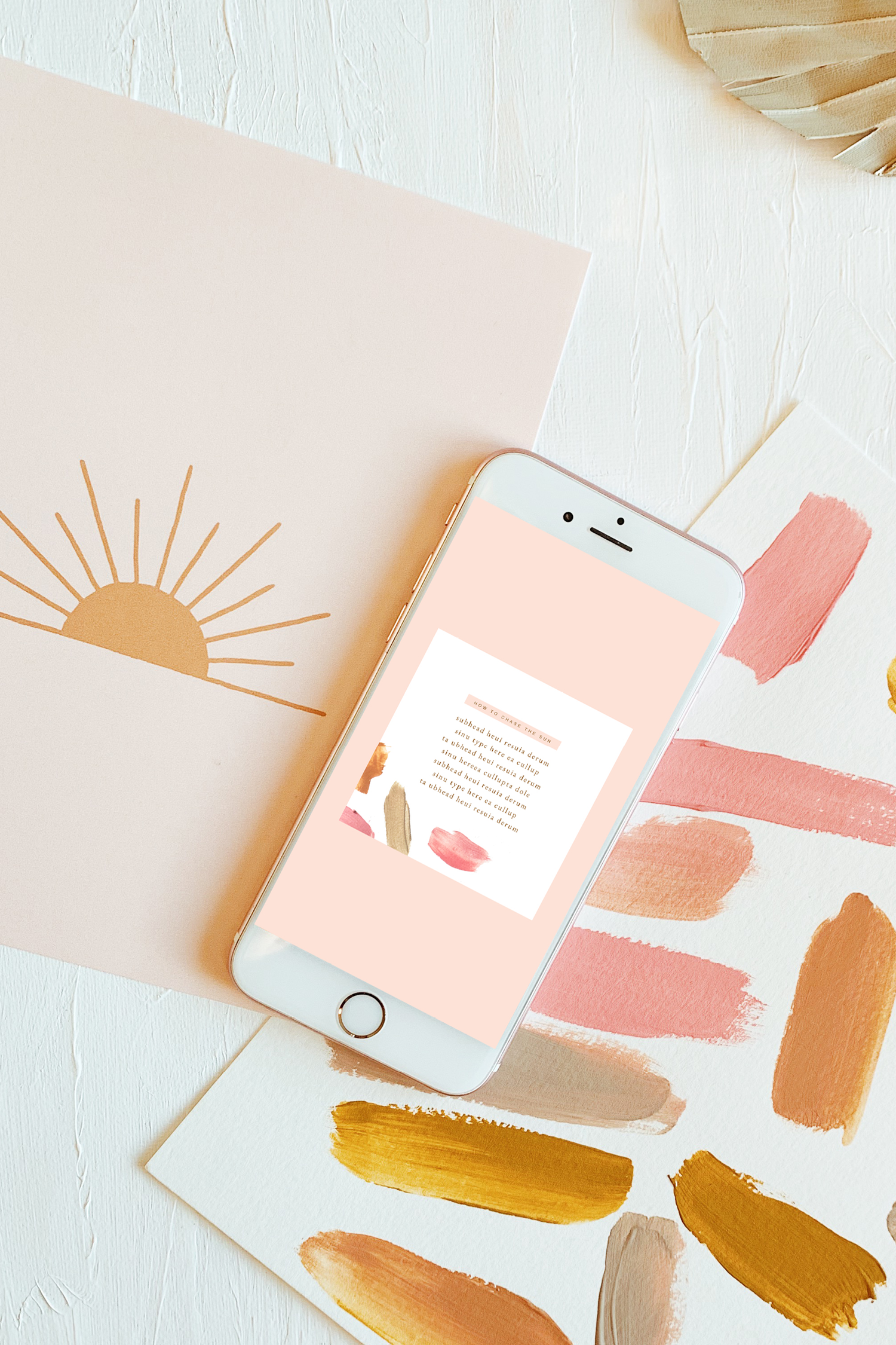 Boho Instagram Post Template Designs