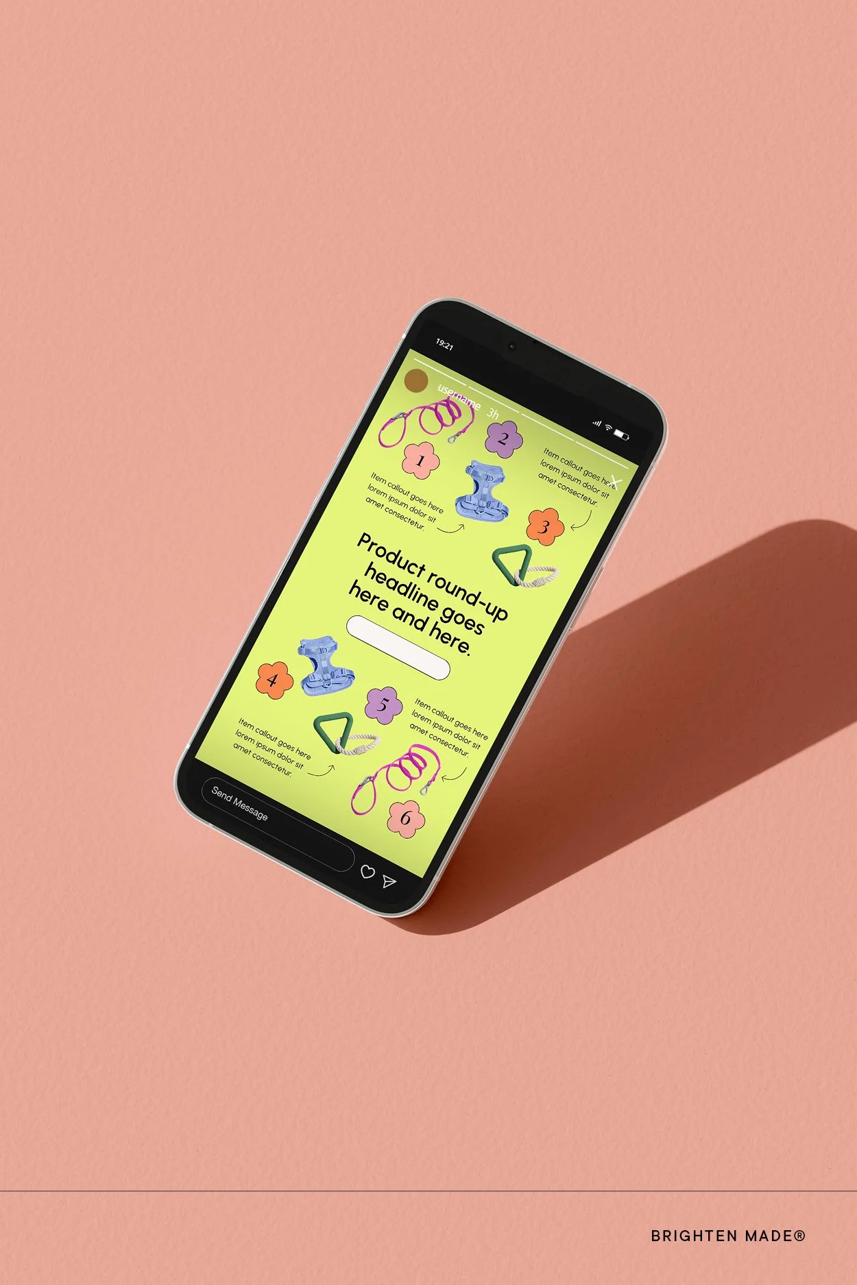 Vivid Vibes: Instagram Story Template
