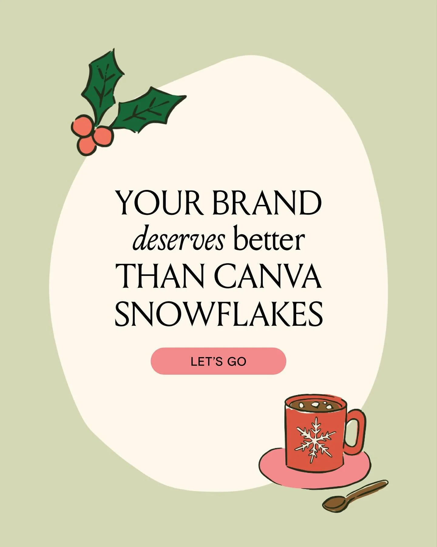 Your brand deserves better than canva snowflakes ❄️ 

Swipe to see a few examples, using our client @lumitory and how they could make subtle design impressions throughout the holiday season without changing their entire brand identity. 

I used our s