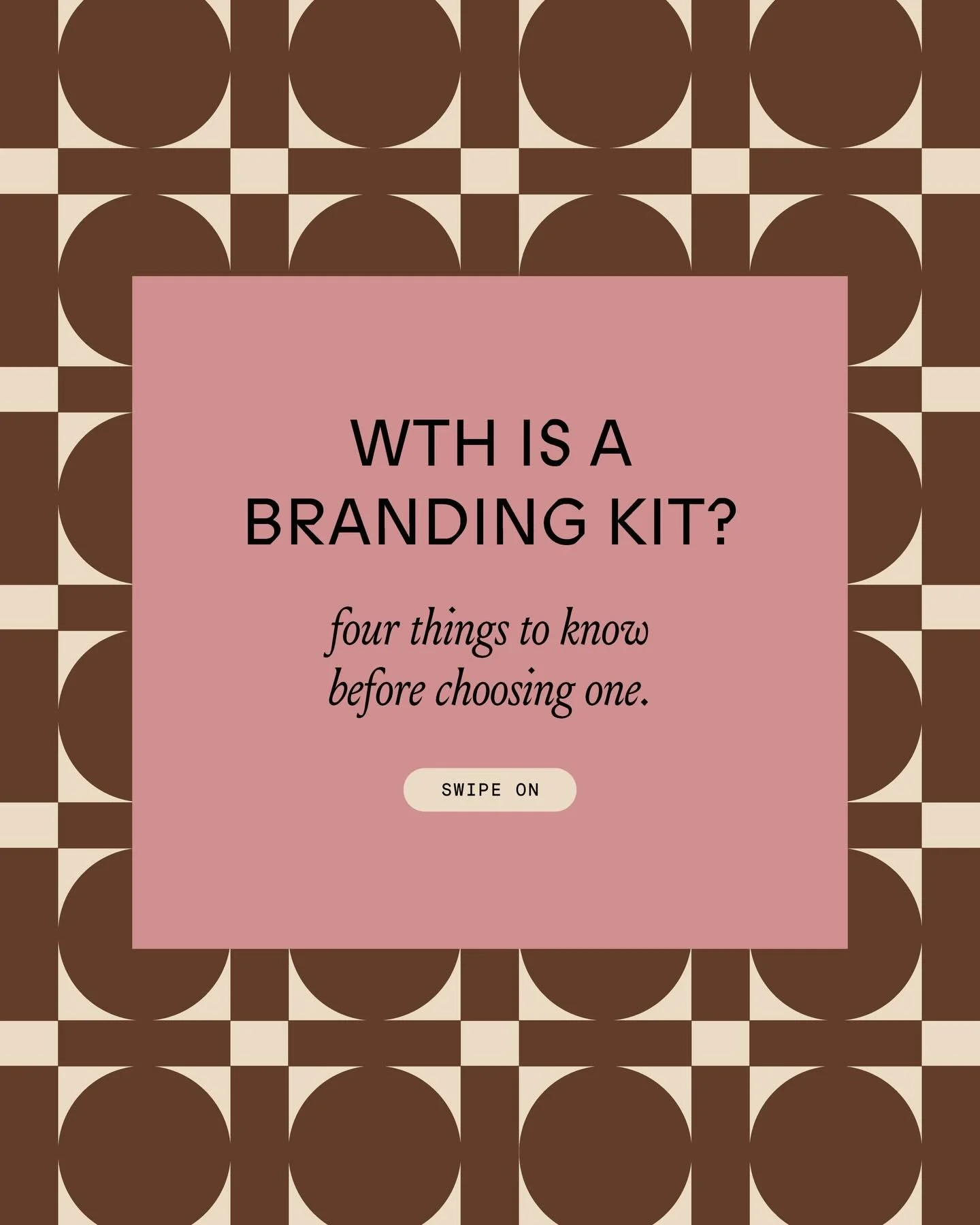 I did something slightly unhinged and dropped our newest round of branding kits yesterday 👀

So&hellip; wtf is a branding kit? Think of it as your go-to visual library for all things branding, so you&rsquo;re not pulling random Canva templates into 