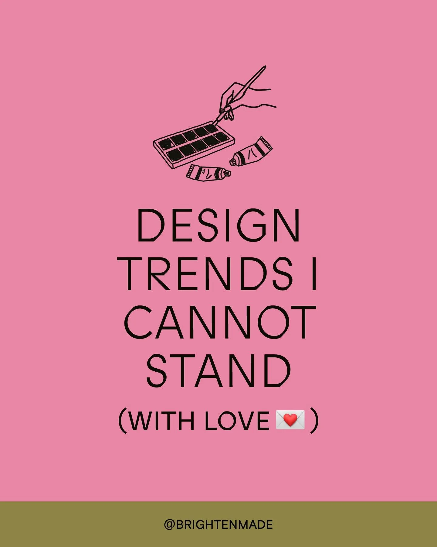 Apparently I&rsquo;m choosing violence and talking about design trends 🔥👀👎🏽 

Here&rsquo;s the thing with trends. I feel like there&rsquo;s this age old debate about TRENDY vs. TIMELESS when it comes to branding. 

And I think there&rsquo;s an ar