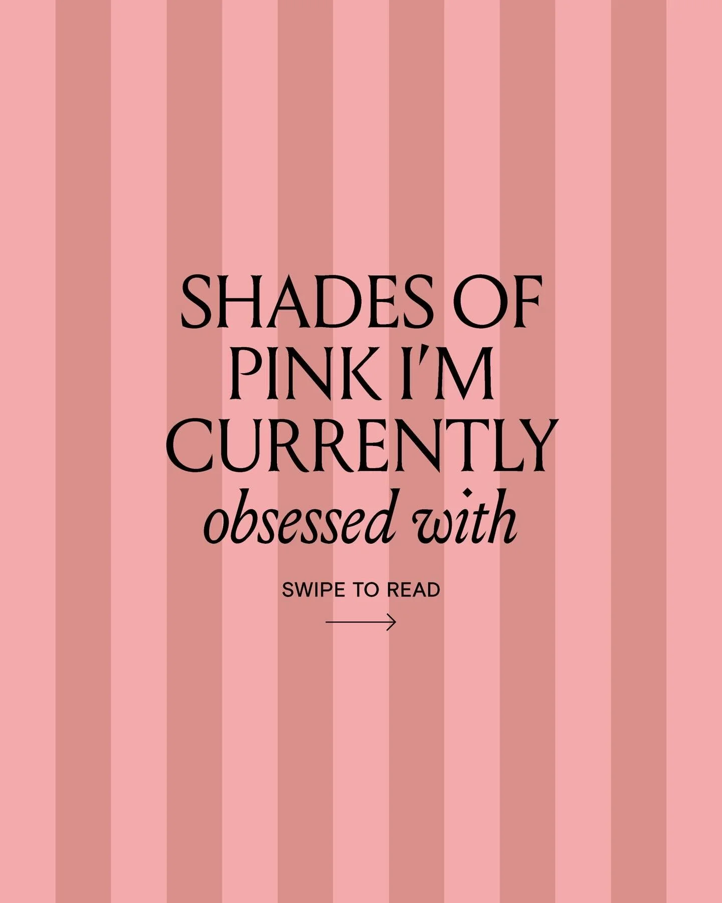 I mean I&rsquo;ve always loved pink. As Navy says &ldquo;mommy it&rsquo;s your favorite color!&rdquo;

But as a girl mom of 2, I&rsquo;m crushing on it haaaard lately. 

Swipe to see the shades 💕🌸🌷