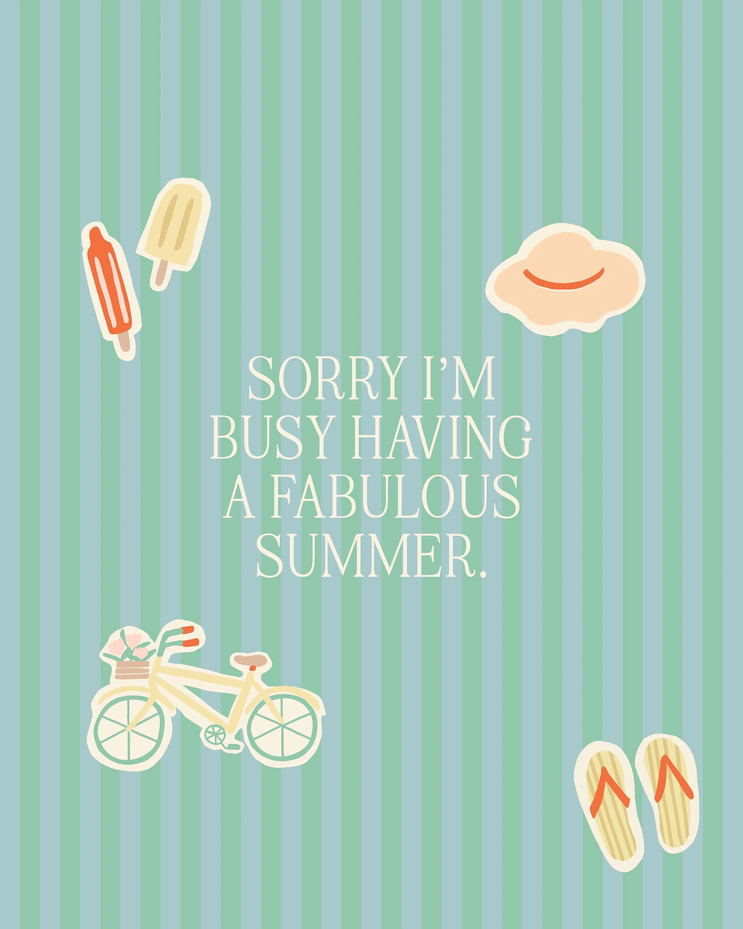 Mood headed into the long weekend.

Our summer illustration pack is here and is a vibe ☀️👙🌴 

Comment SUMMER to get the link 🔗