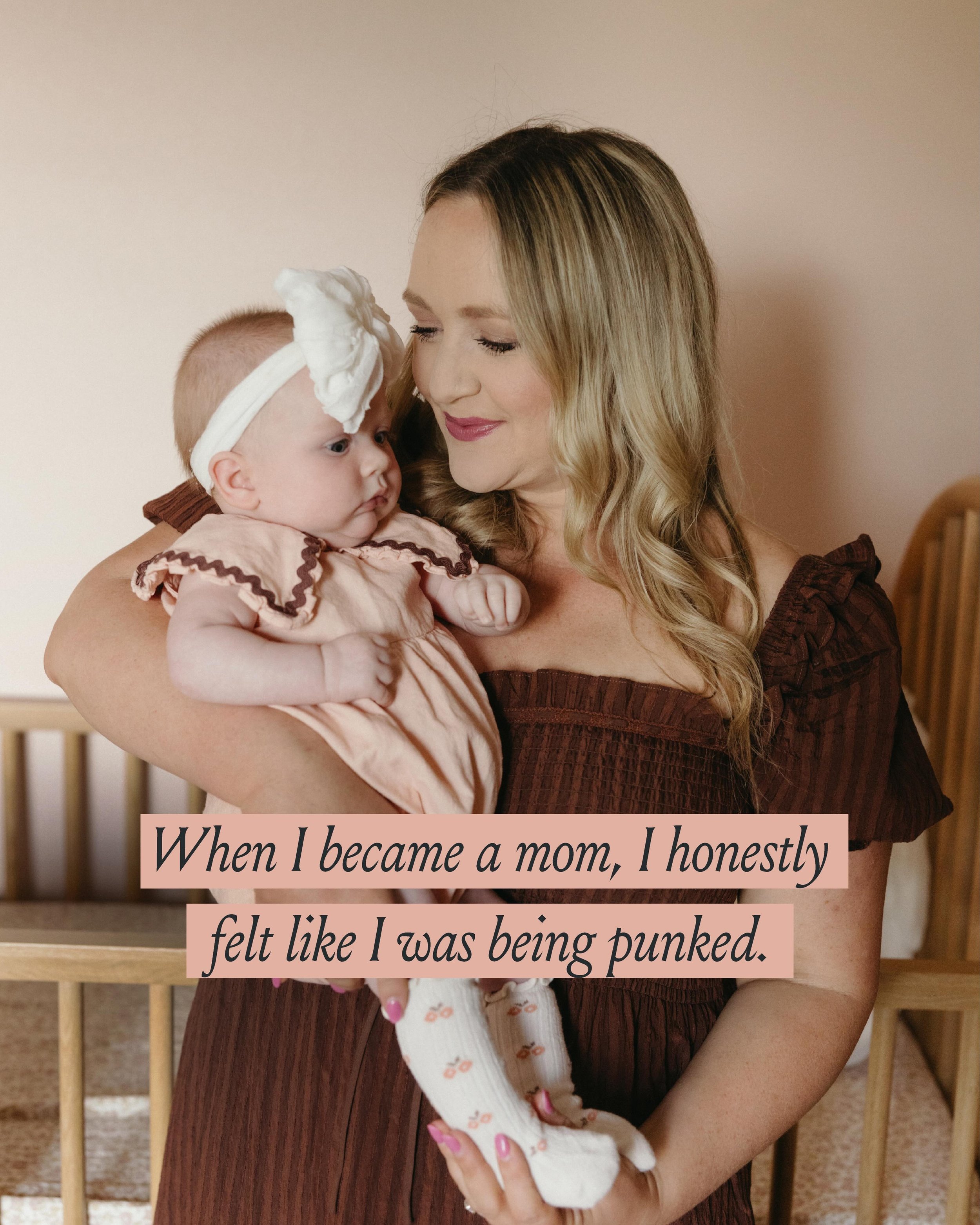 The moms you see on the internet who you&rsquo;re wondering how are they doing this??? They&rsquo;re not doing it all. 

It took me a minute, a couple babies, and some therapy to realize that you can&rsquo;t have it all.

There aren&rsquo;t enough ho