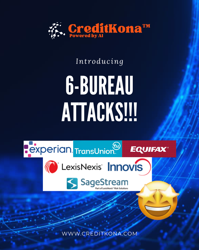 6-Bureau Attacks!