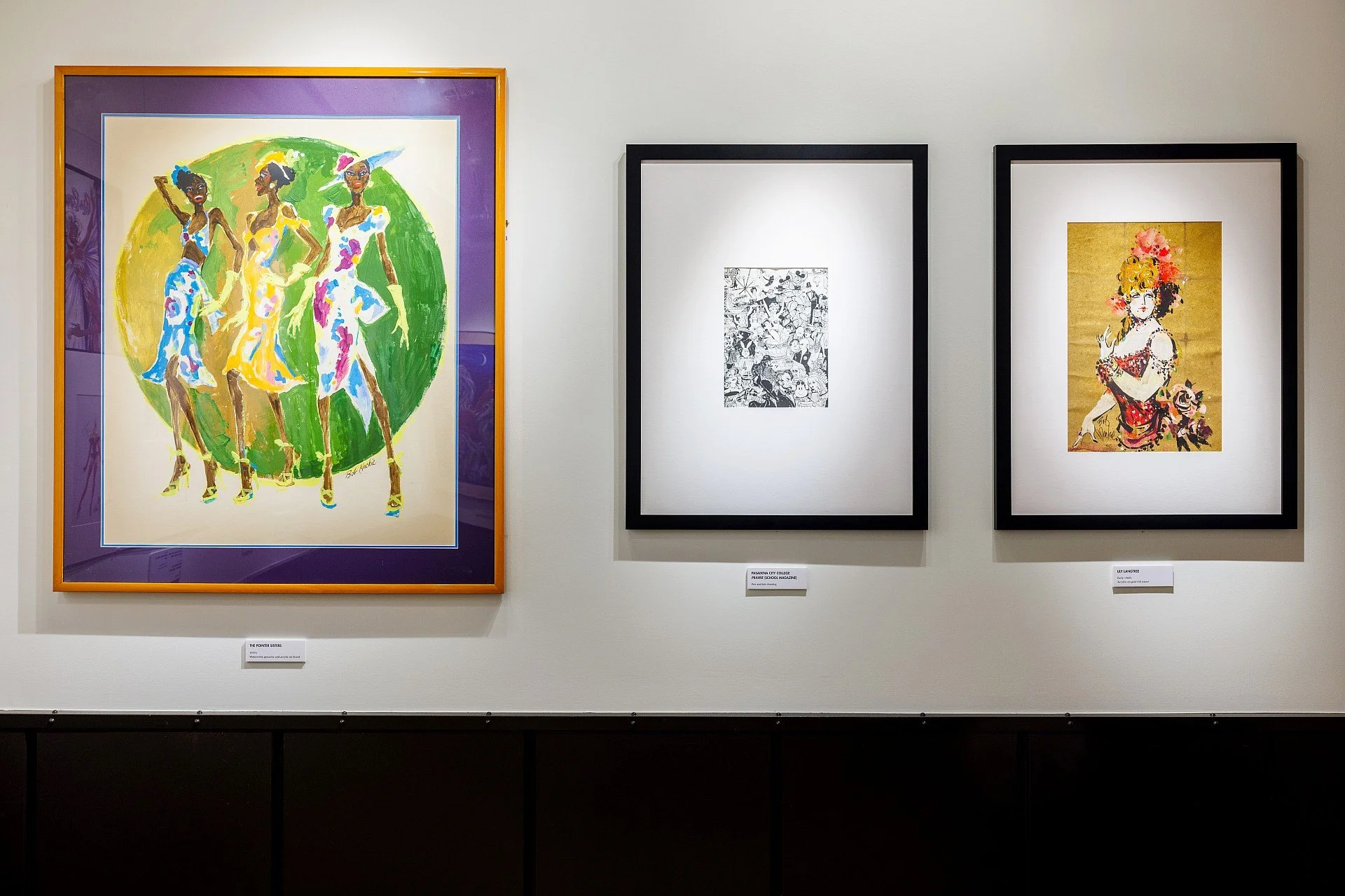 Bob Mackie Exhibit Artwork at Soho Grand Gallery in 2025