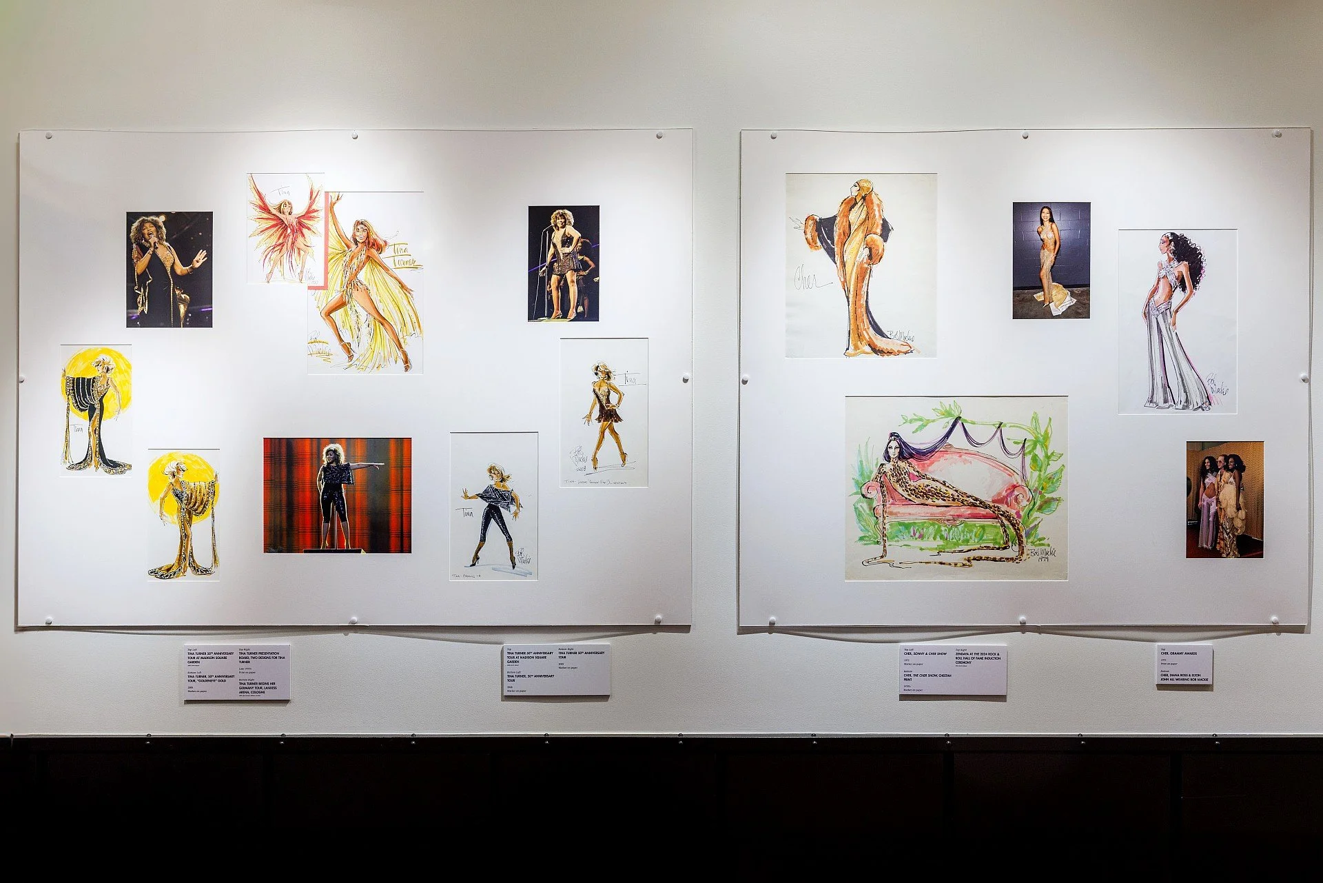 Bob Mackie Exhibit Artwork at Soho Grand Gallery in 2025
