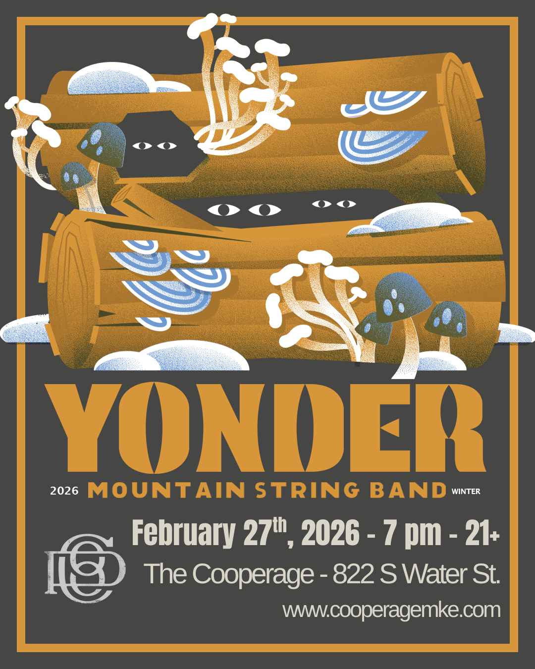 Yonder Mountain String Band comes to The Cooperage!