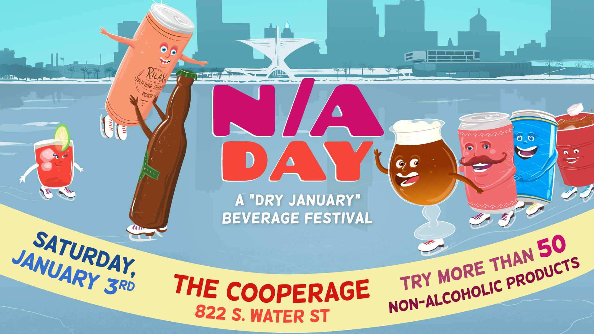 N/A Day: A Dry January Beverage Festival
