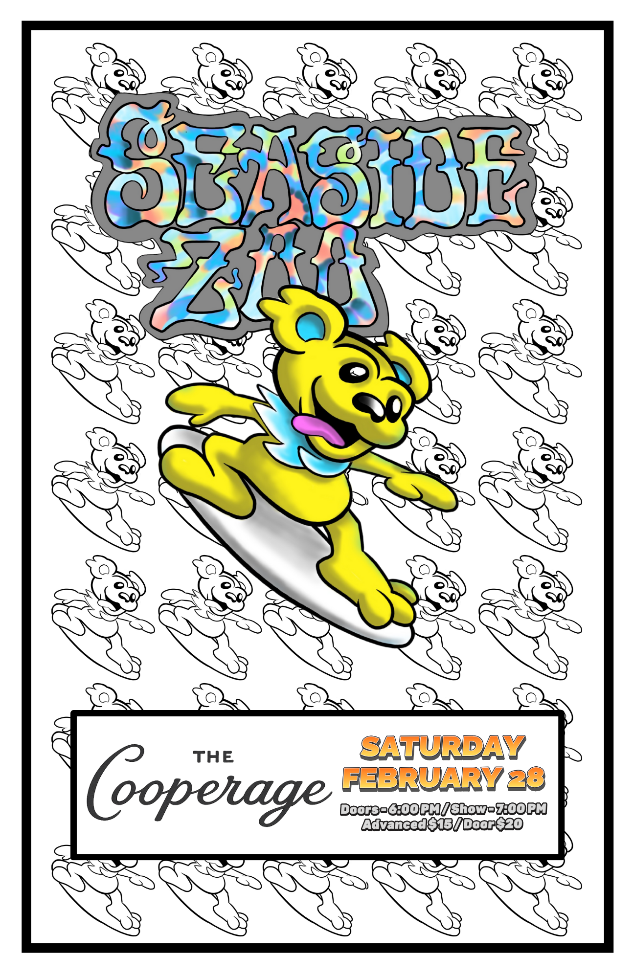 Seaside Zoo live from The Cooperage!